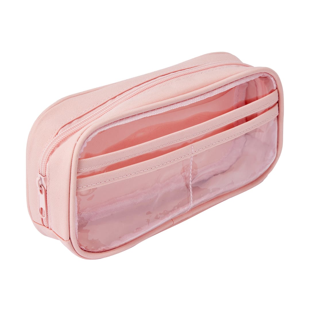 Clear Multi Compartment Pencil Case Kmart