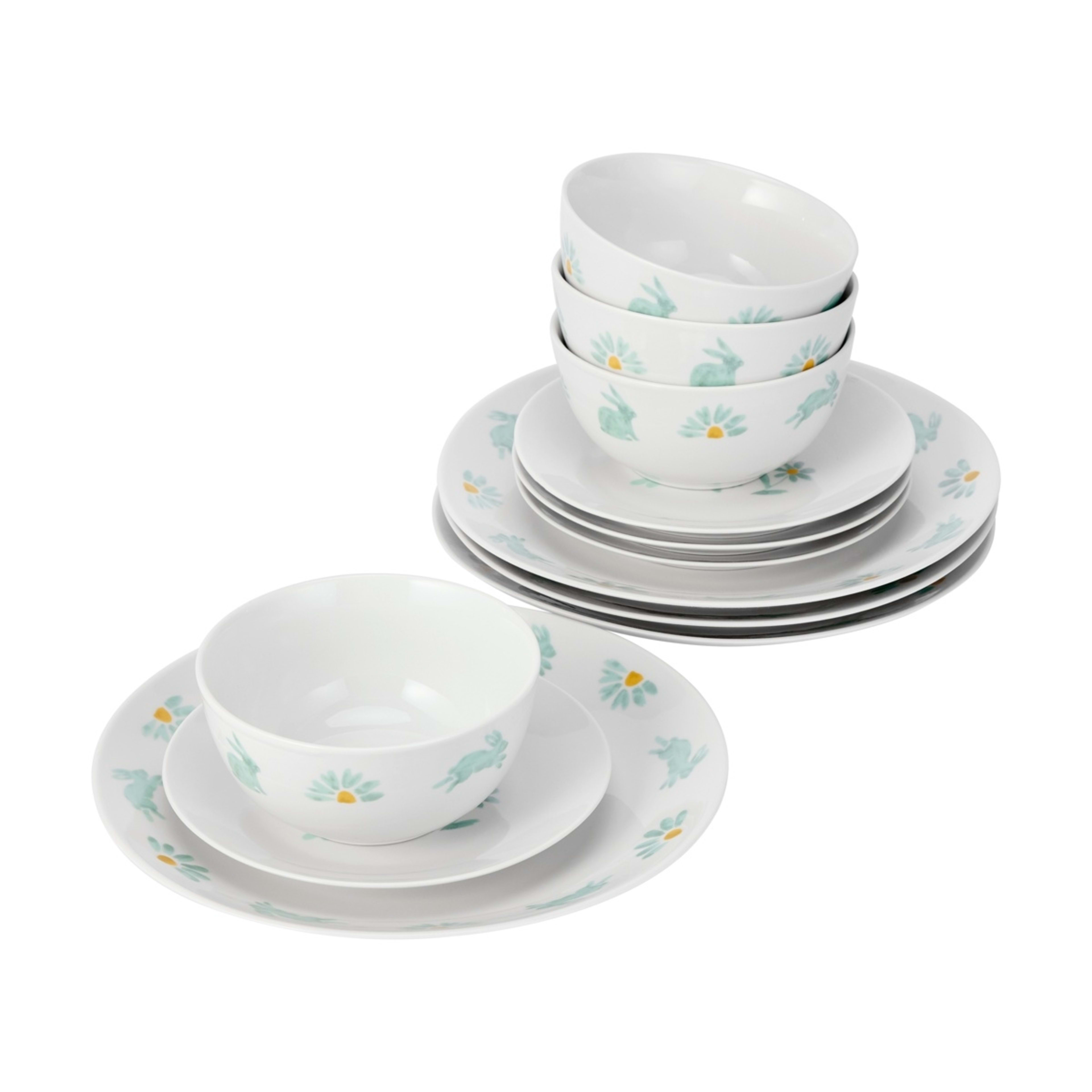 2 12 Piece Easter Dinner Set, 2 of 7