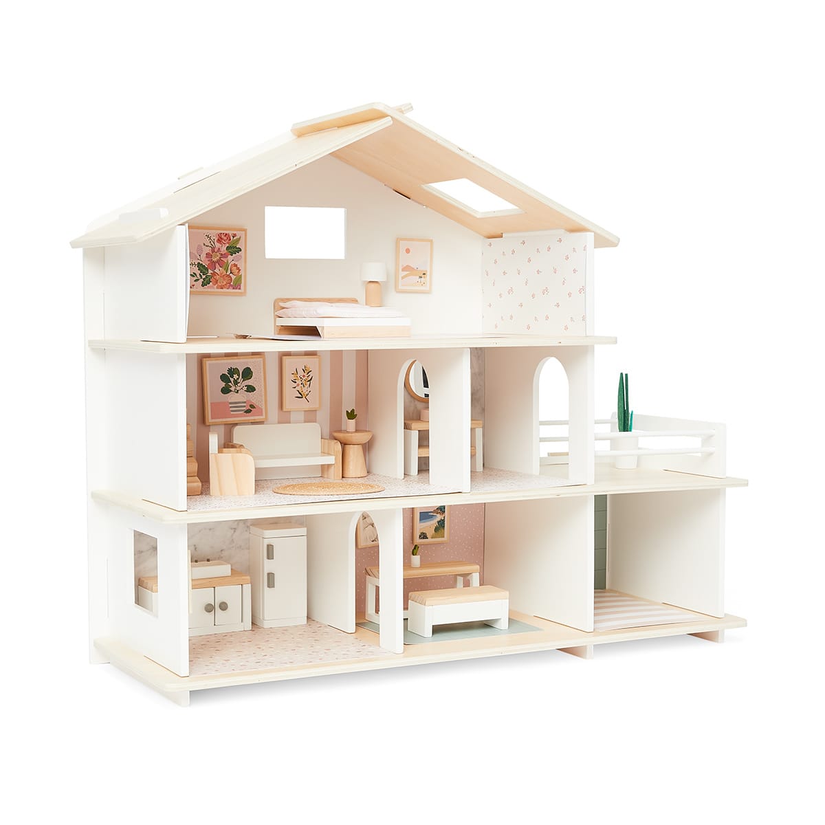 38 Piece Style Your Own Dollhouse Playset - Kmart