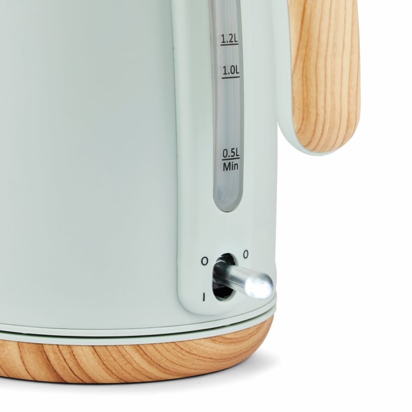 1.7L Cordless Kettle Scandi Green Kmart