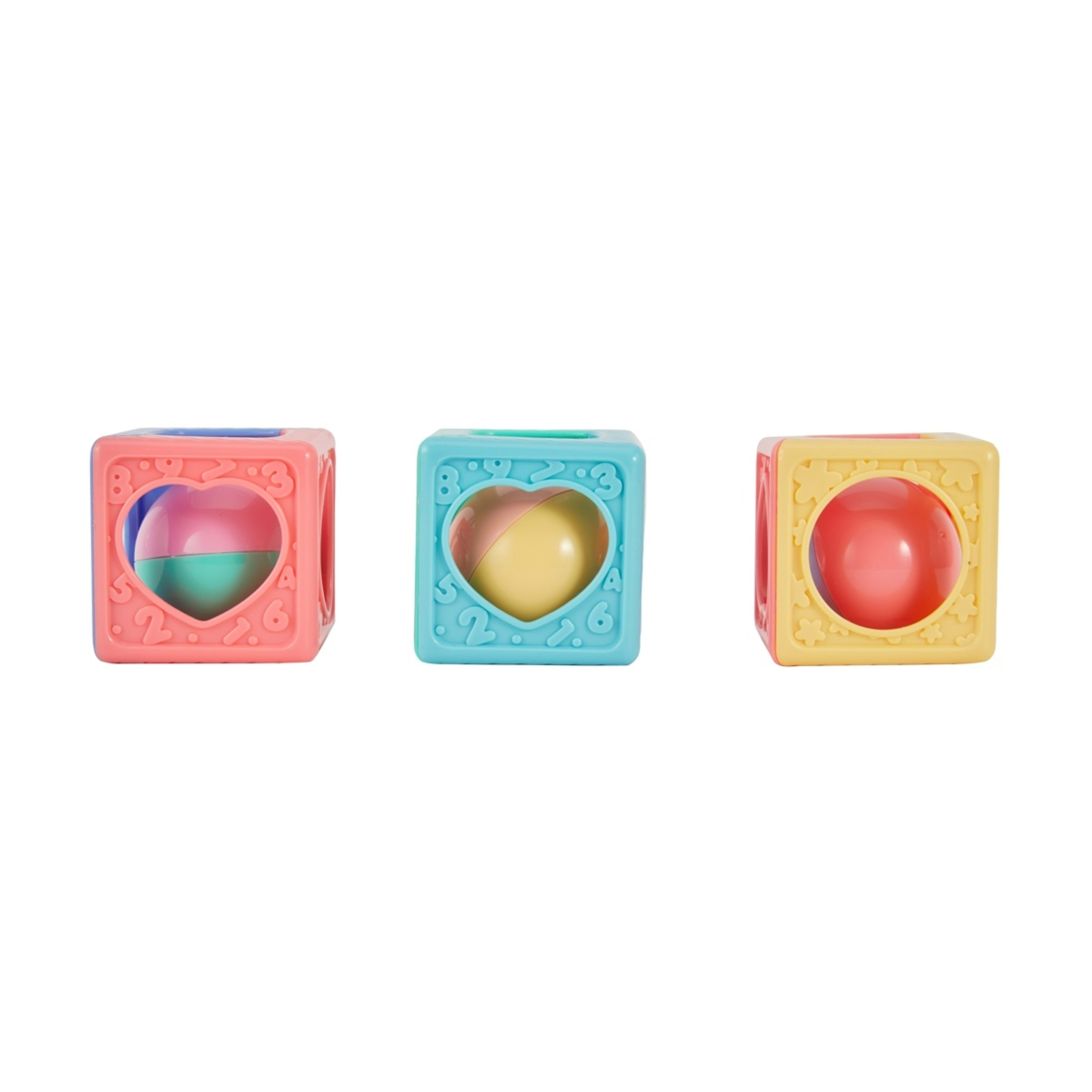 1 Rattle Stacking Blocks