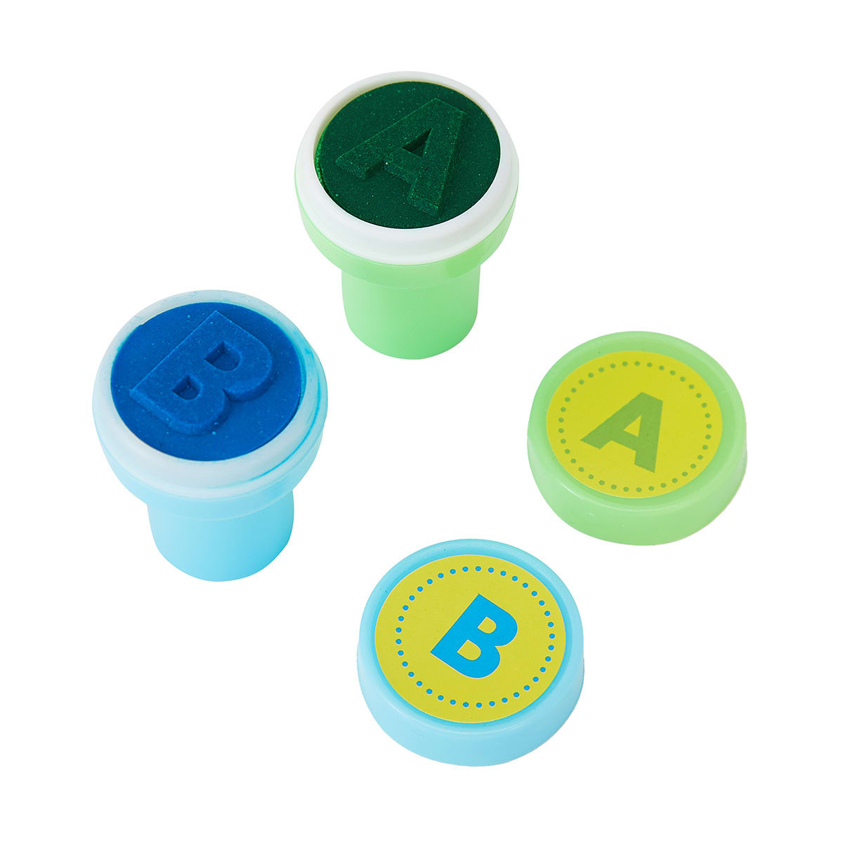 26 Pack ABC Self Ink Stamps Kmart