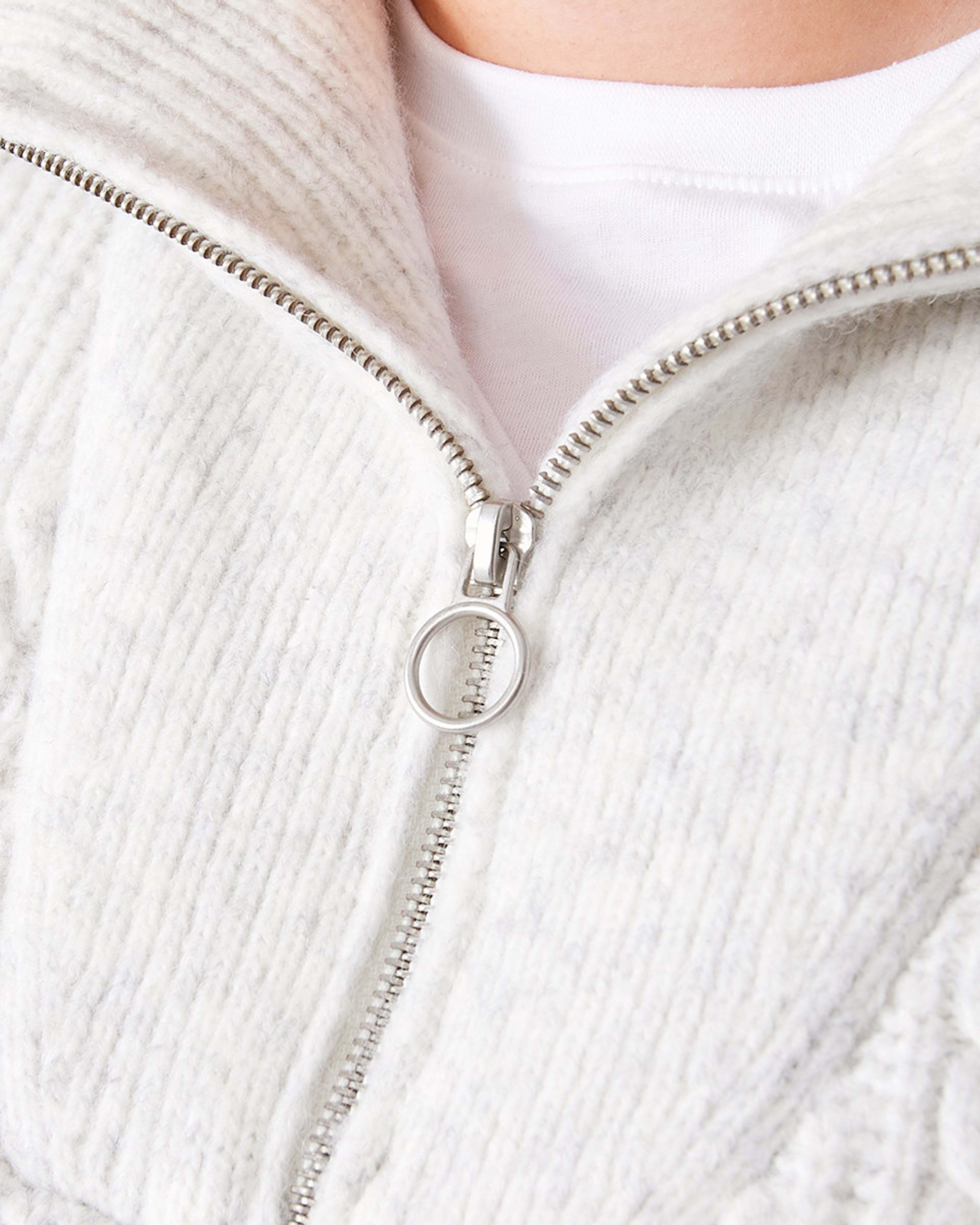 Curve Long Sleeve Quarter Zip Cable Jumper Kmart