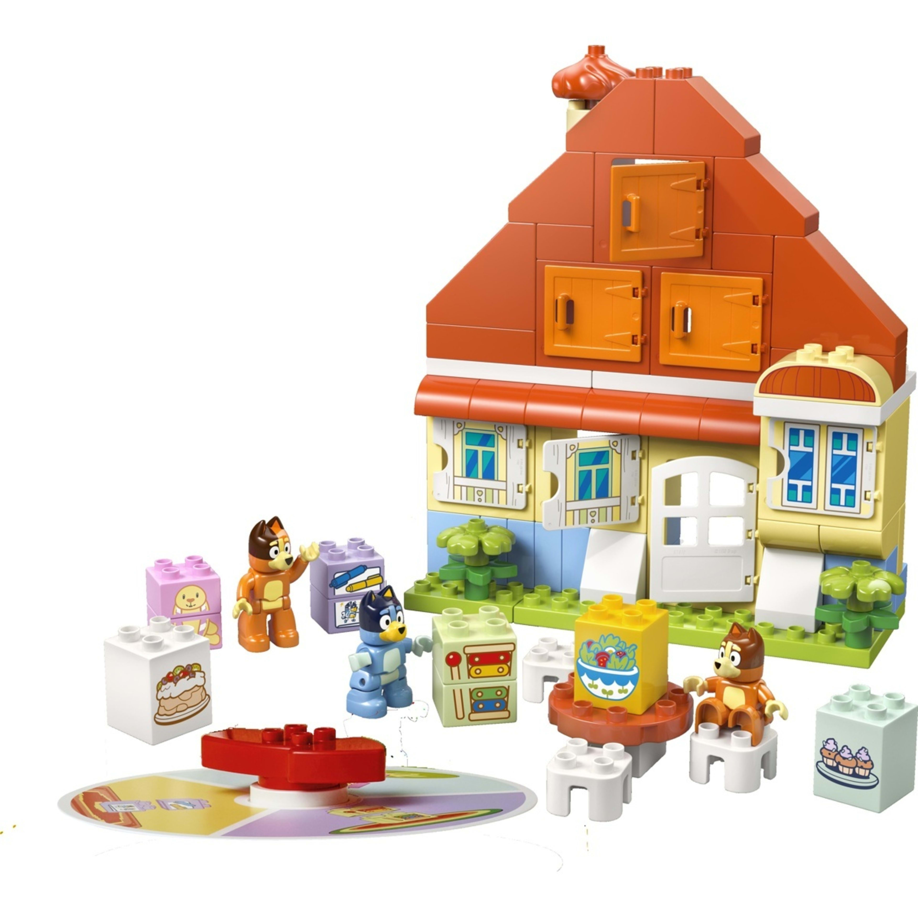 3 LEGO DUPLO Bluey: Bluey’s Family House with Memory Game 10459, 3 of 9