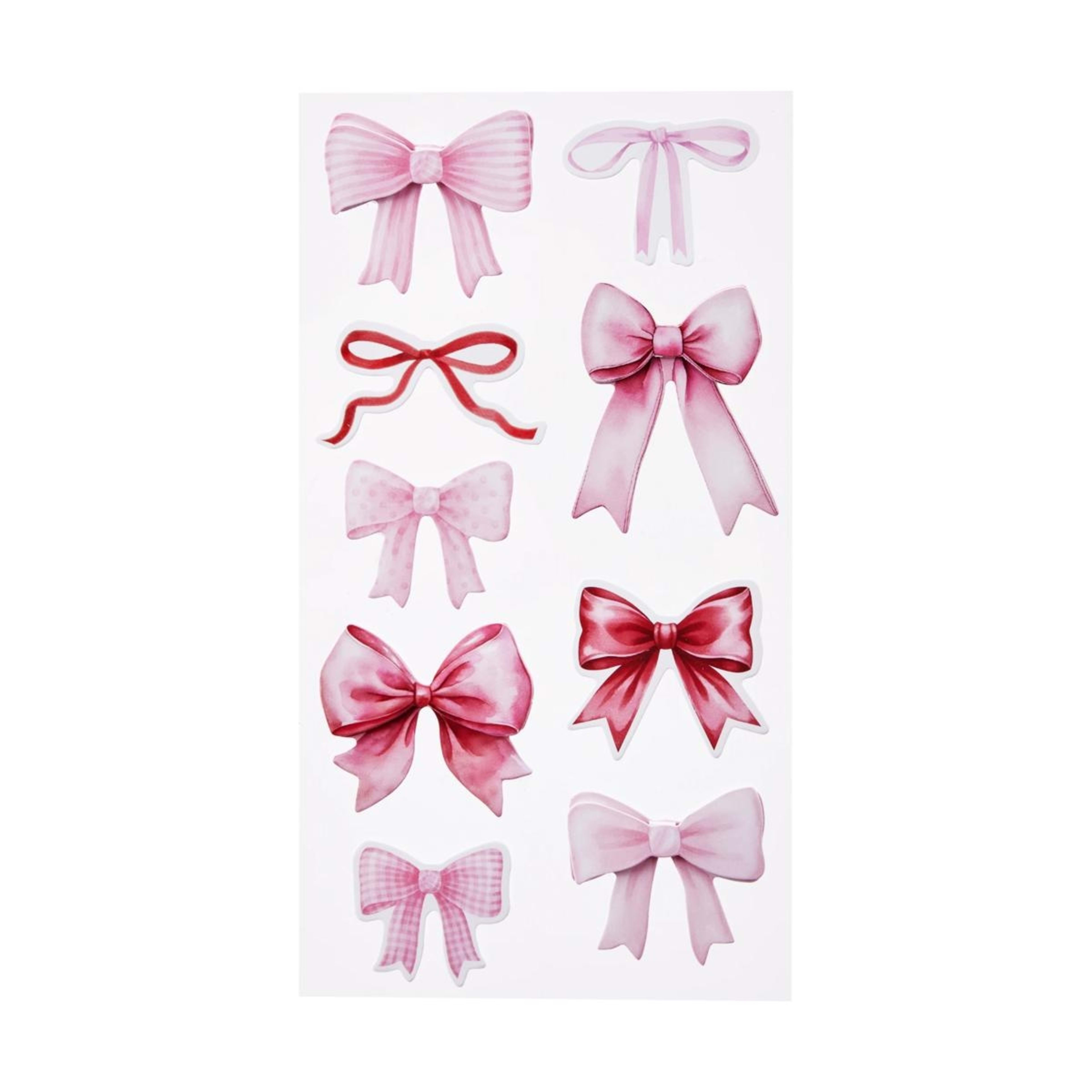 2 3D Stickers - Bow, 2 of 3