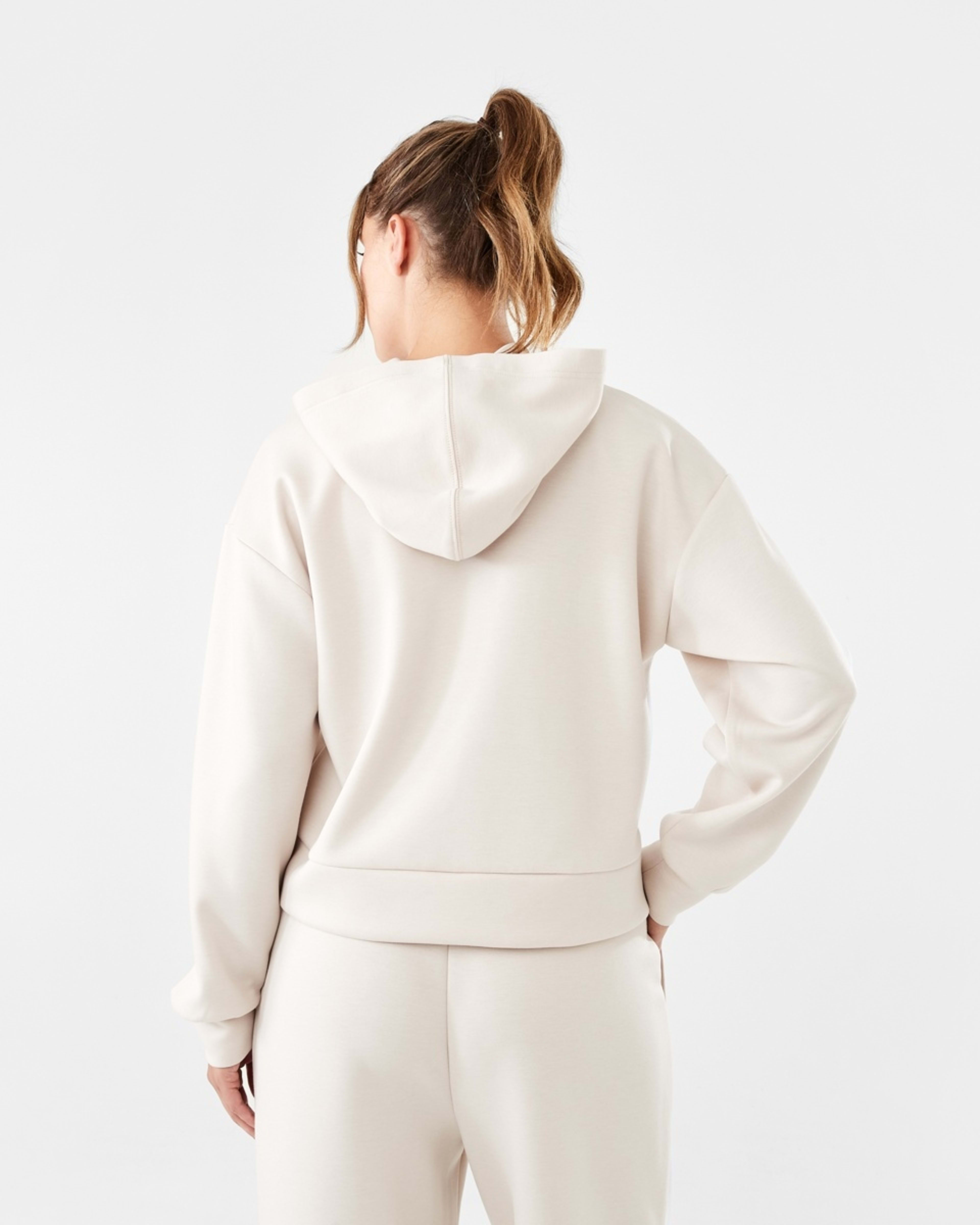 3 Everlast Womens Scuba Hoodie Cool Beige, 3 of 7