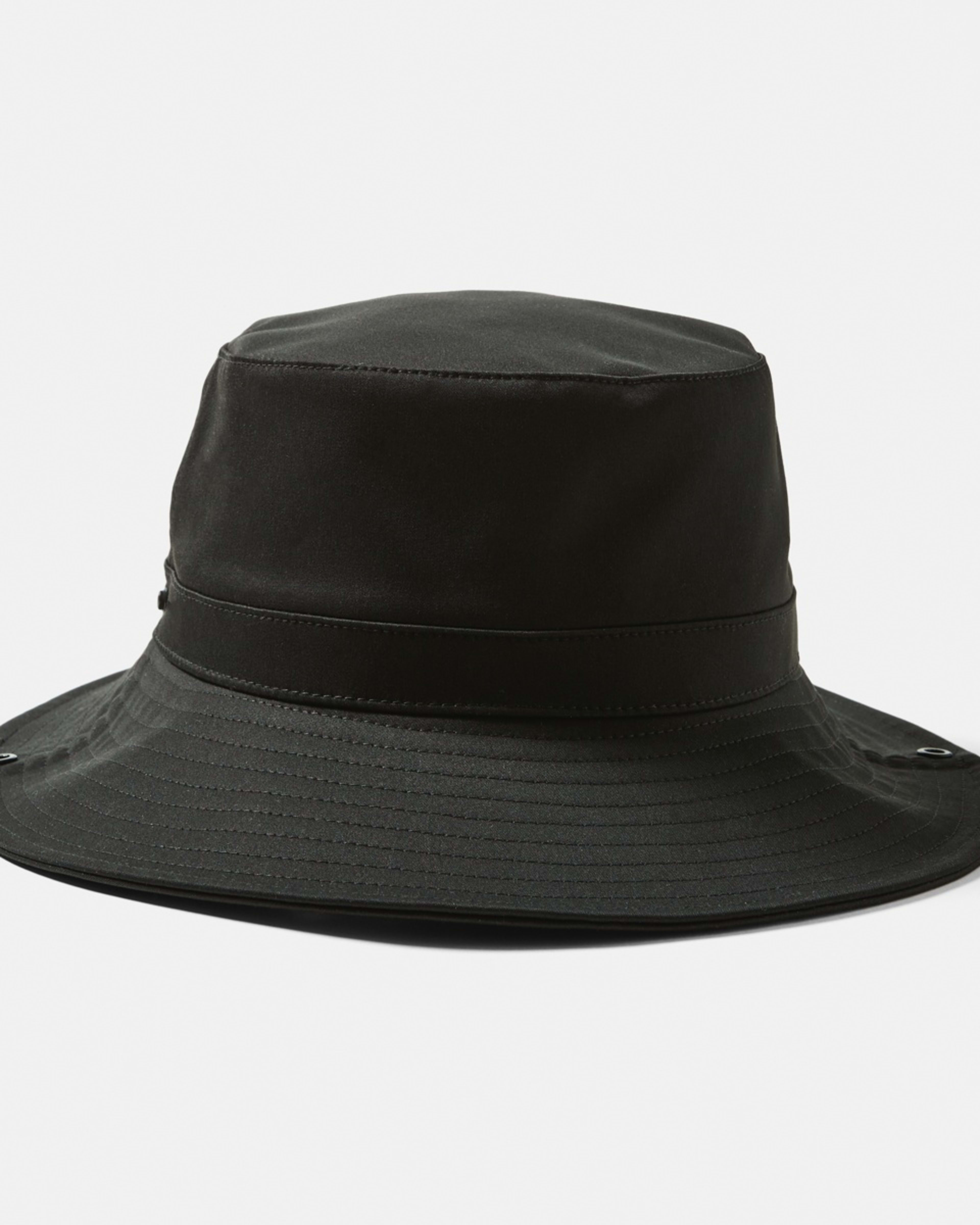 1 Water Resistant Wide Brim Hat BLACK