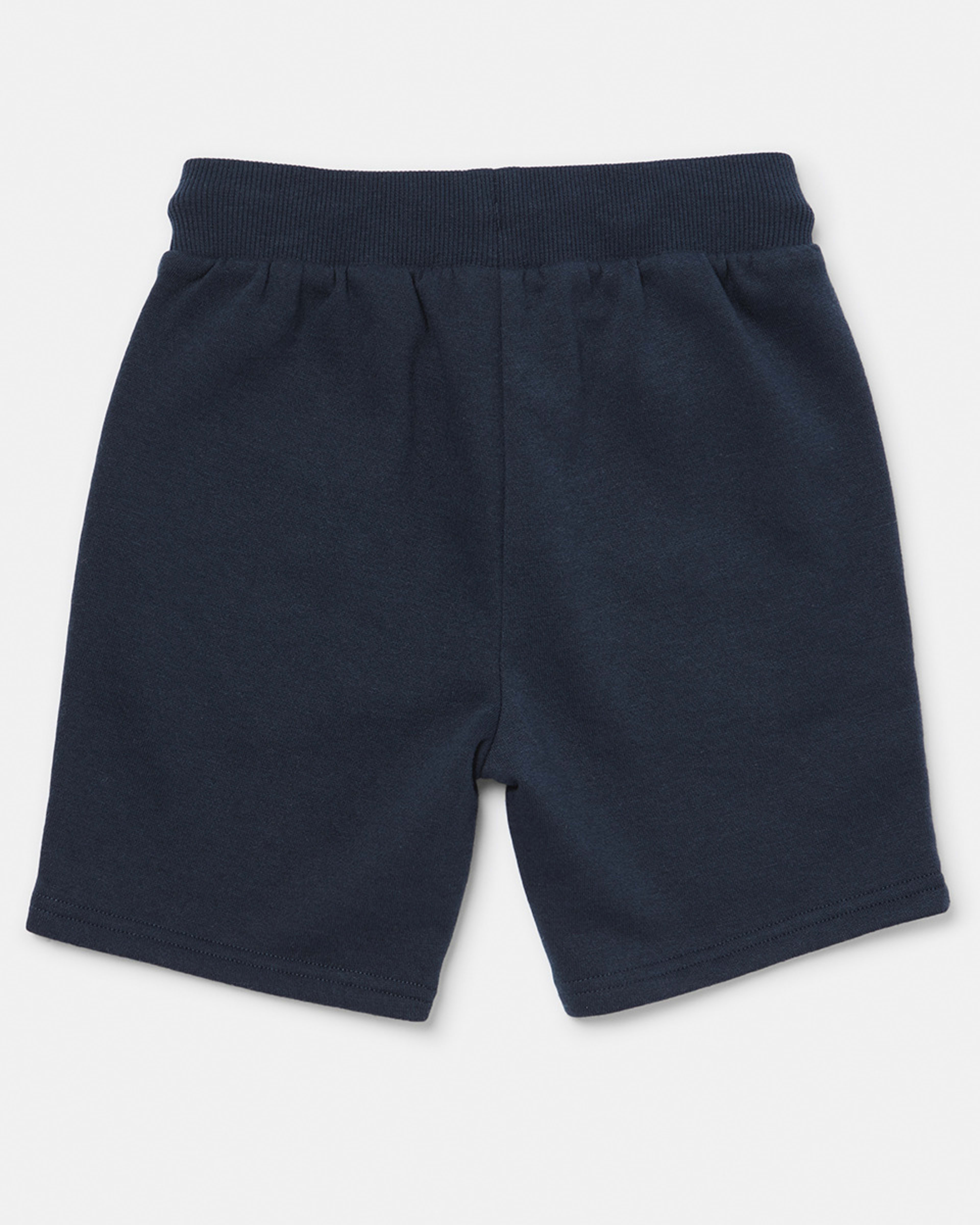 8 Fleece Knit Shorts Harb Navy, 8 of 8