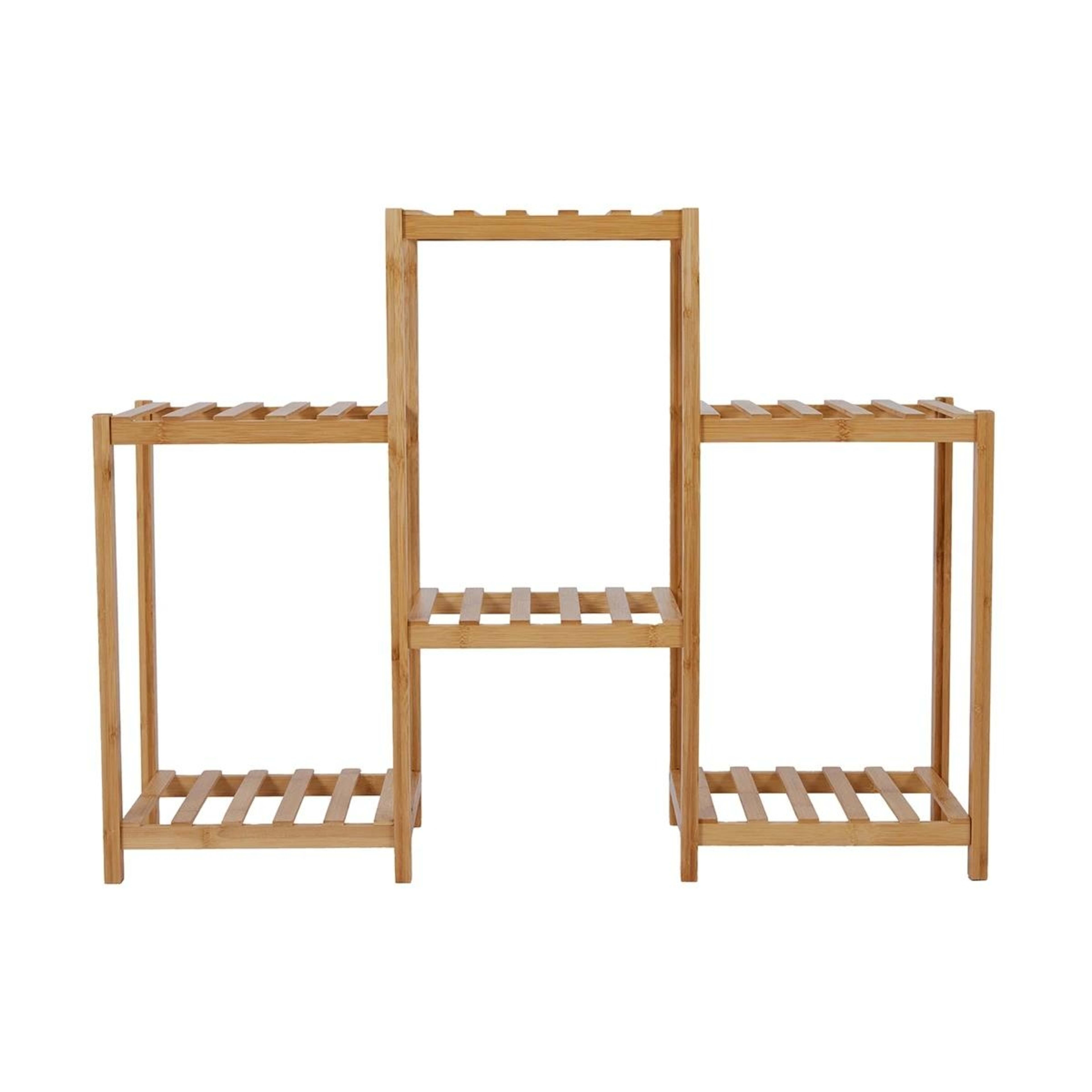 4 Bamboo Tier Plant Stand, 4 of 10