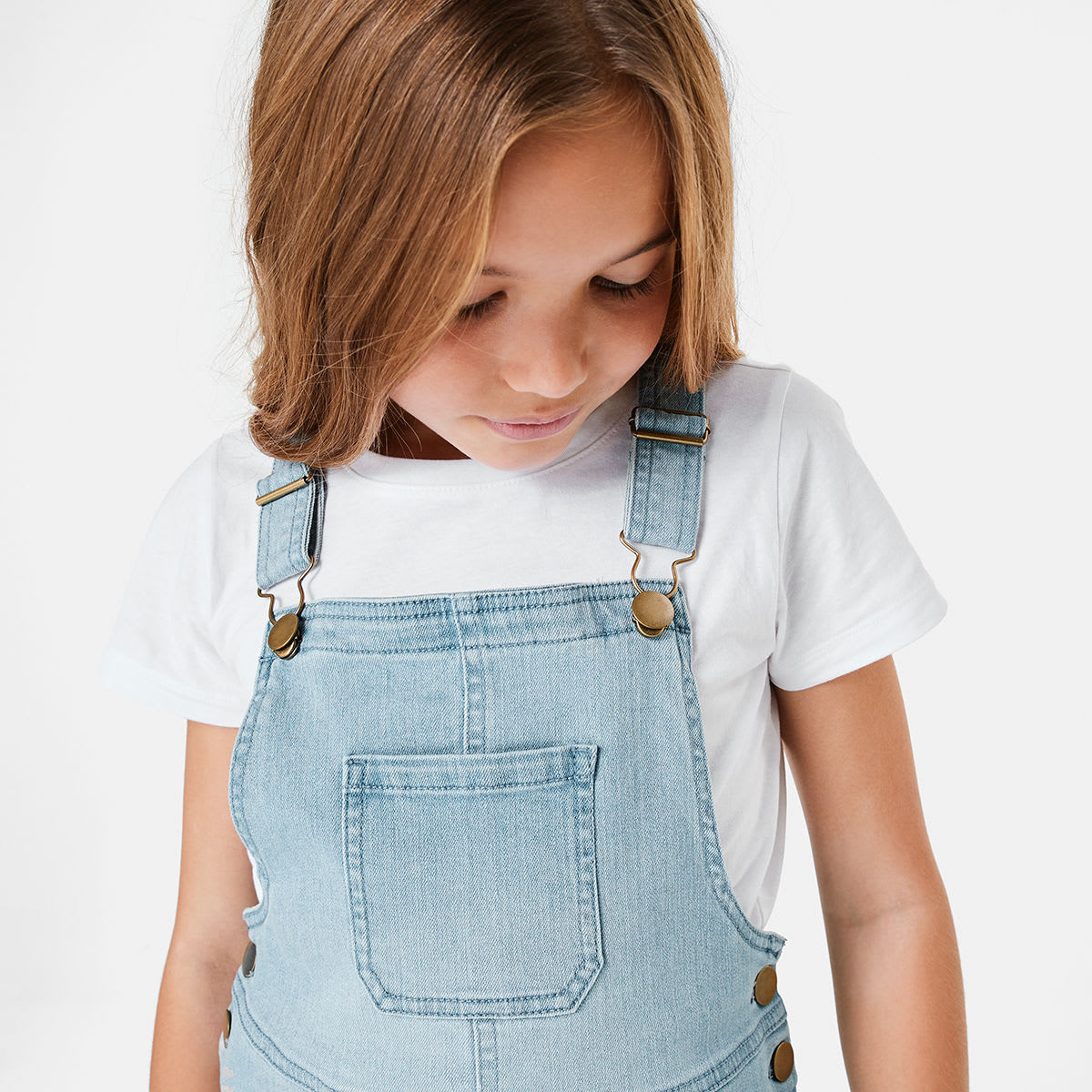 Denim Pinafore Dress - Kmart
