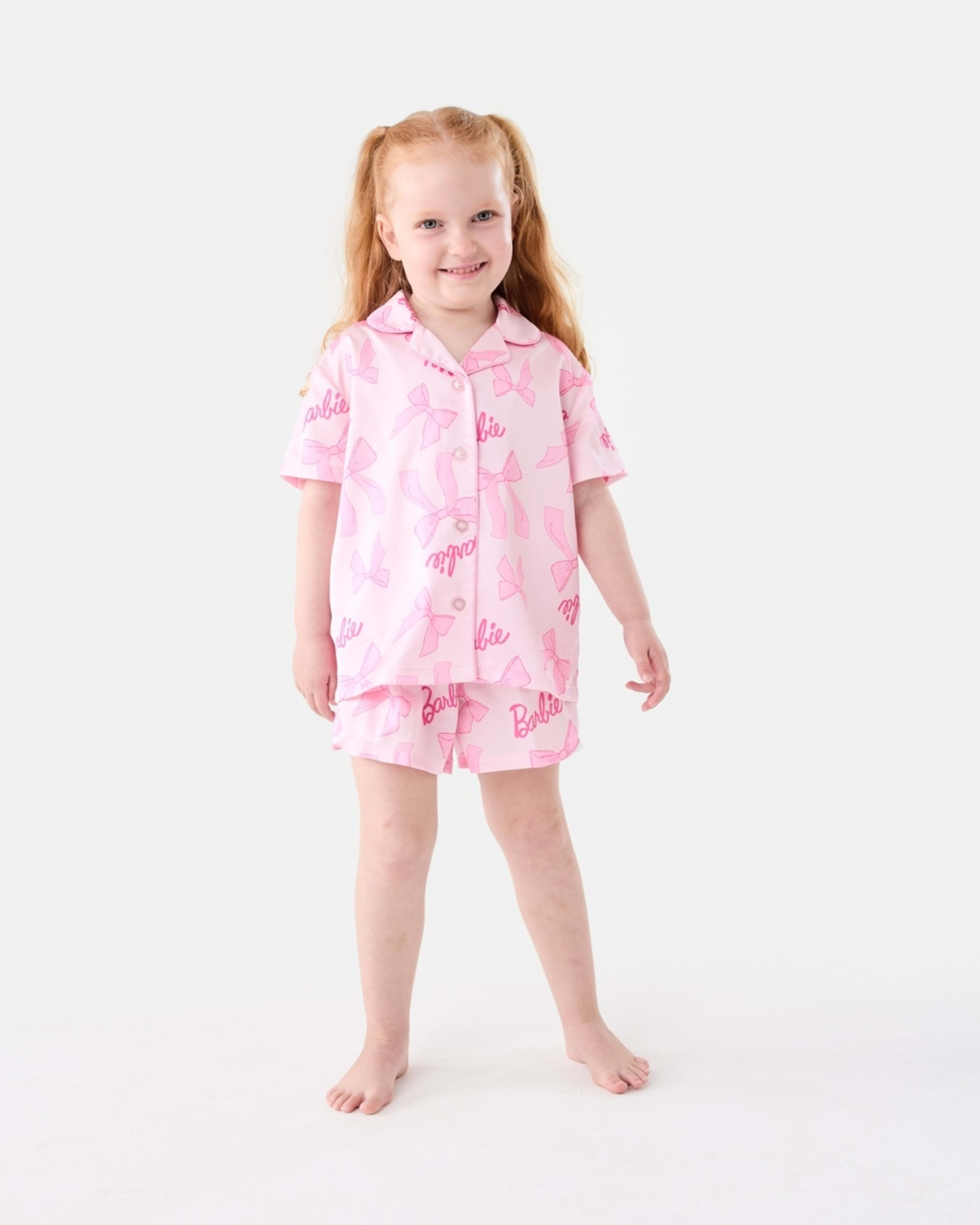 6 Barbie License Satin Pyjama Set BARBIE, 6 of 9