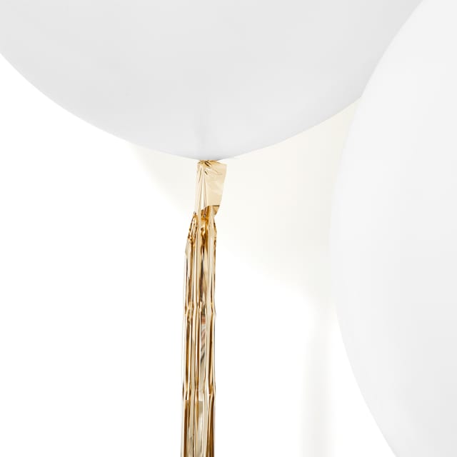 3 Pack Round Balloon with Tassel Kmart