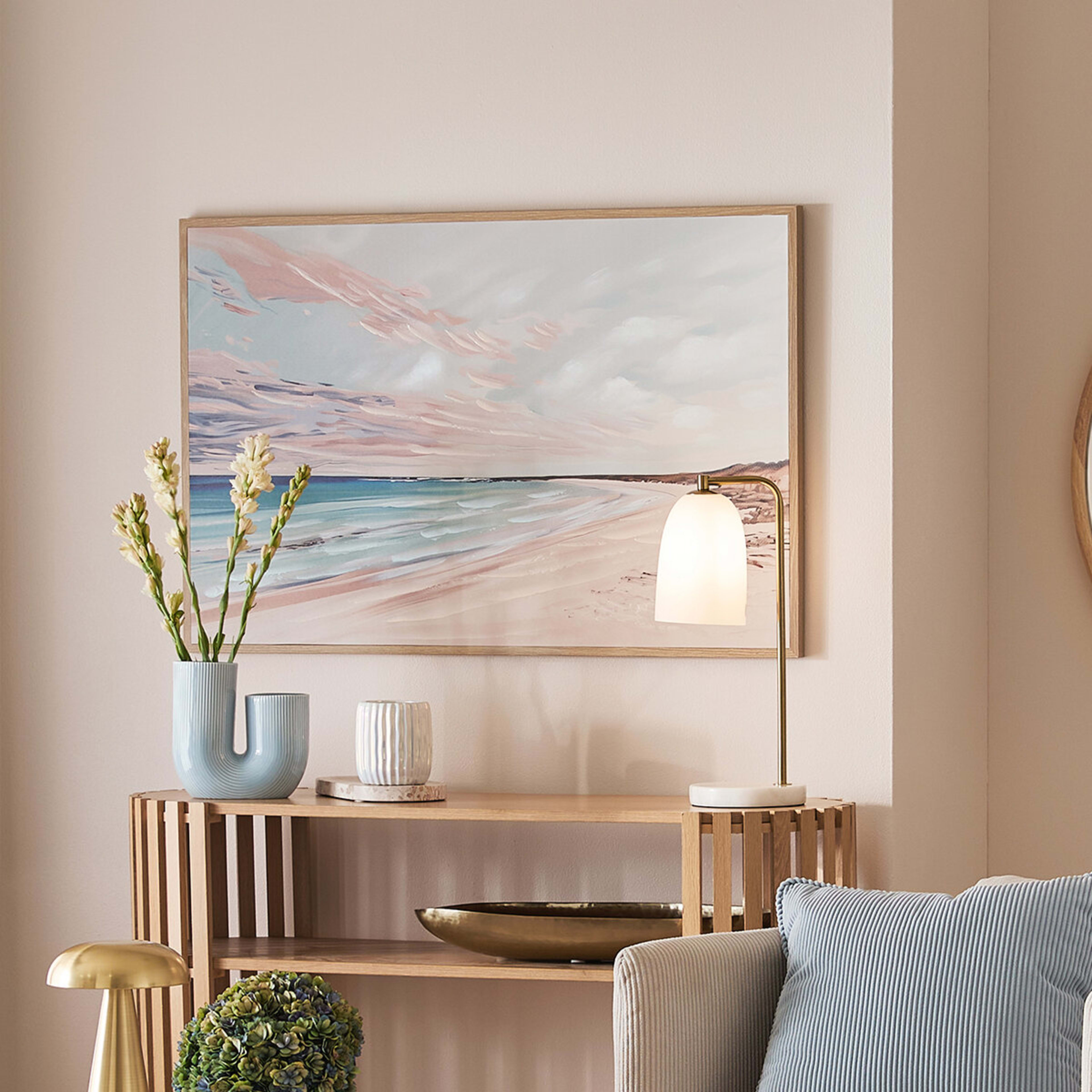5 Sunset Beach Framed Canvas, 5 of 5