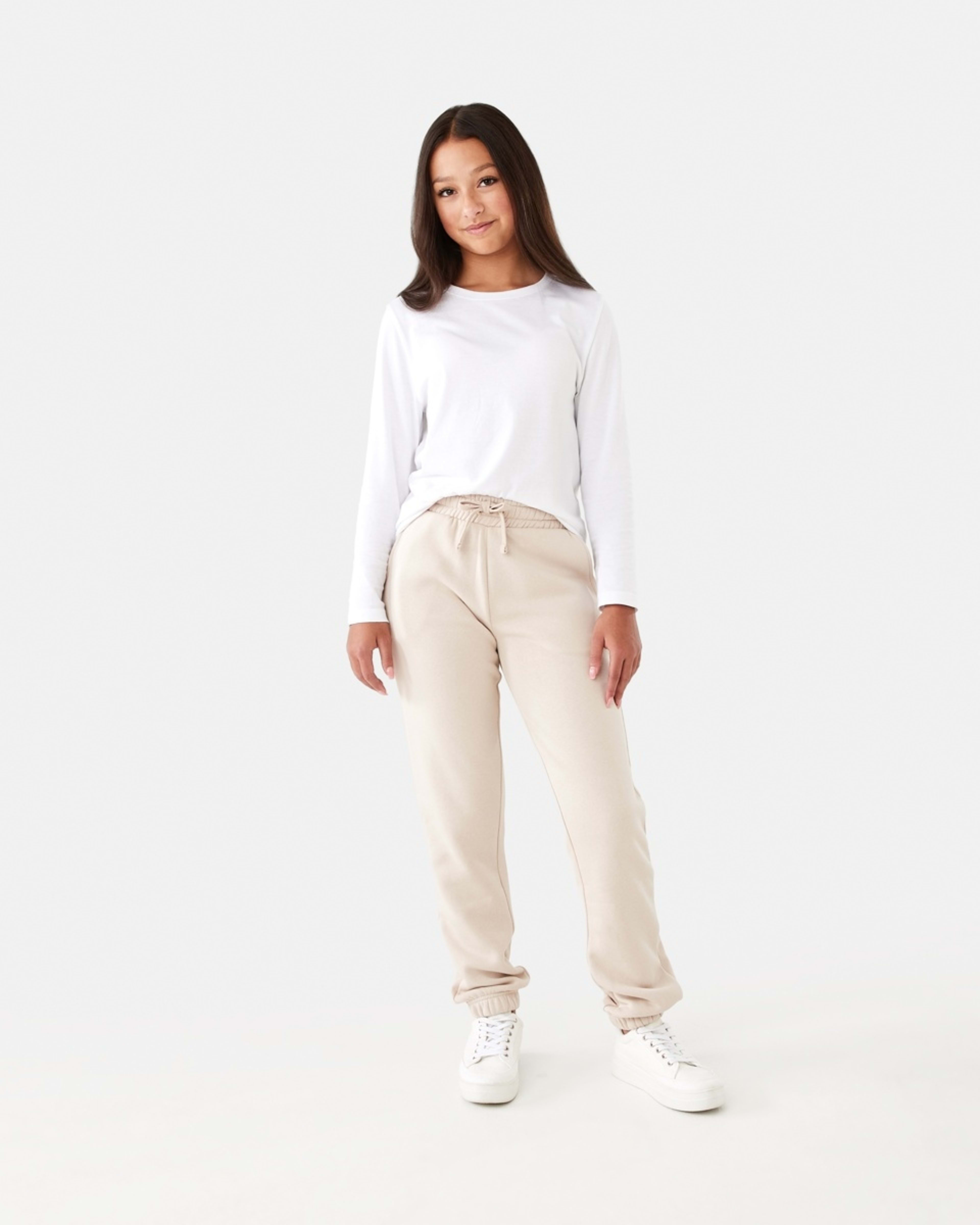 5 Basic Trackpants Sand Beige, 5 of 8