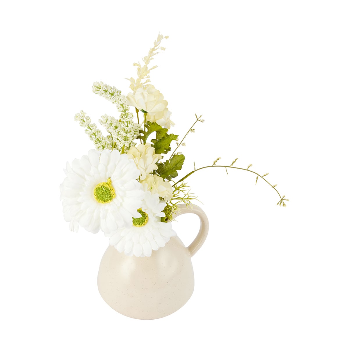 Artificial Field Flowers in Vase Kmart