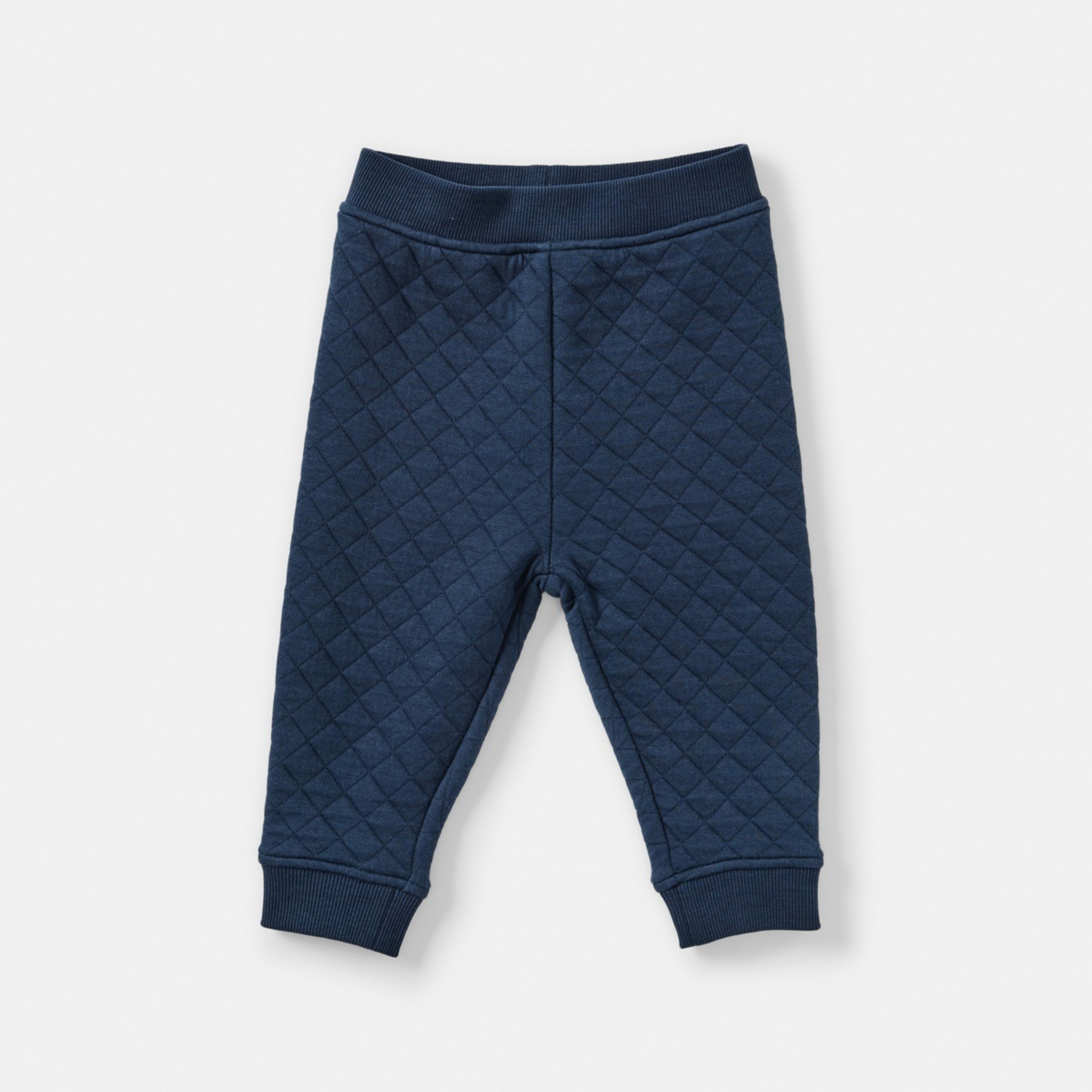 1 Quilted Trackpants Dress Blue, 1 of 3
