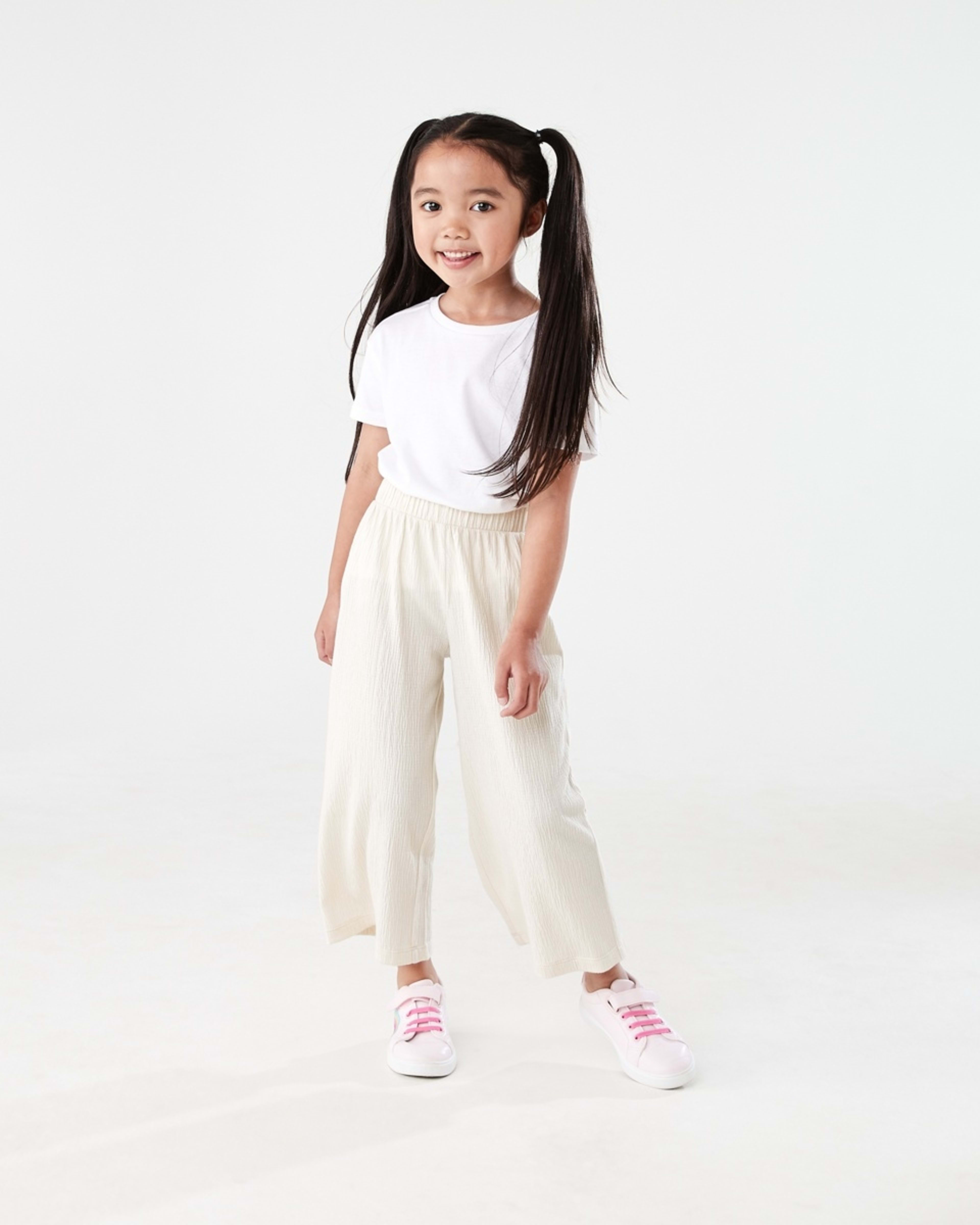 5 Textured Pants CHALK, 5 of 6