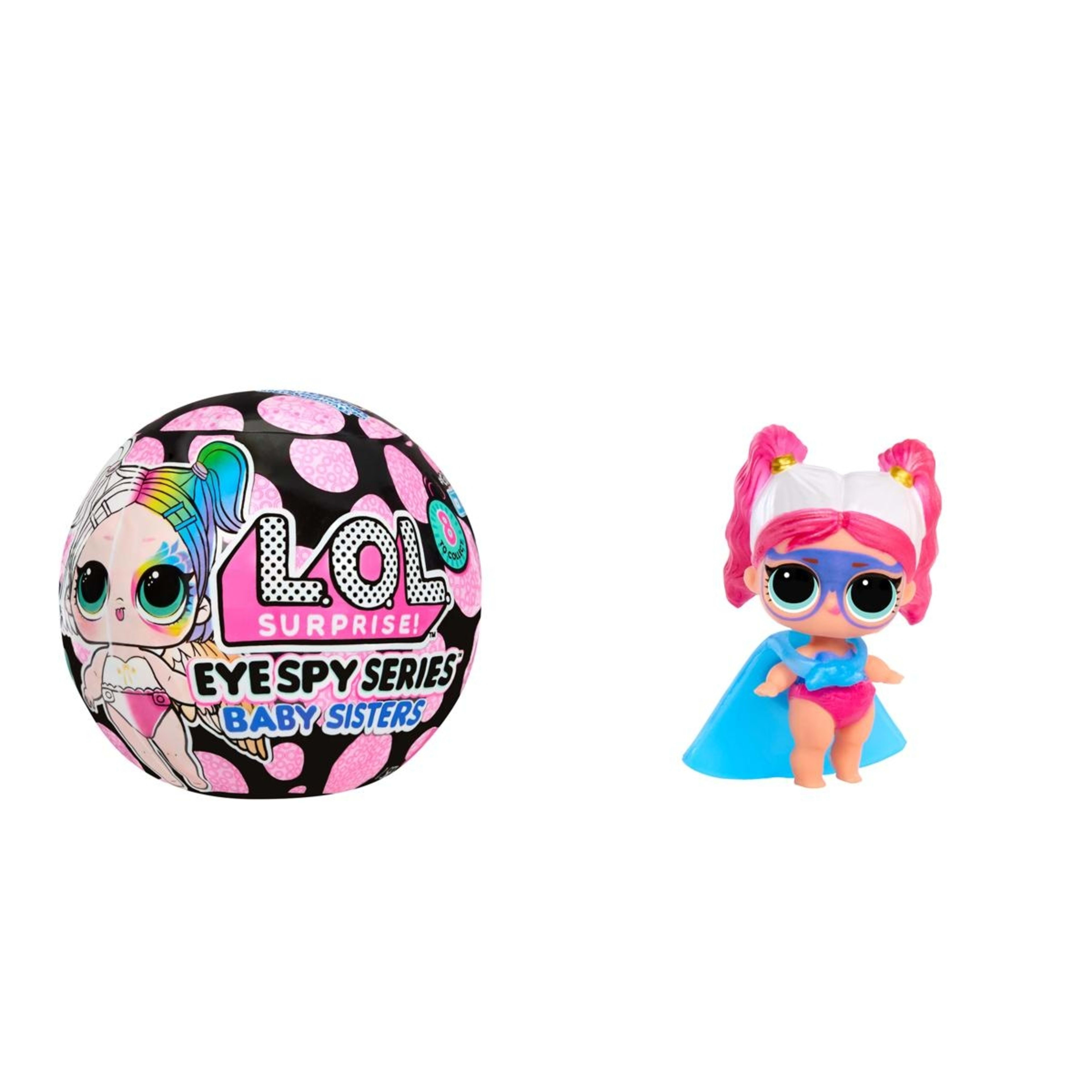 1 L.O.L. Surprise! Eye Spy Series: Baby Sisters - Assorted, 1 of 4