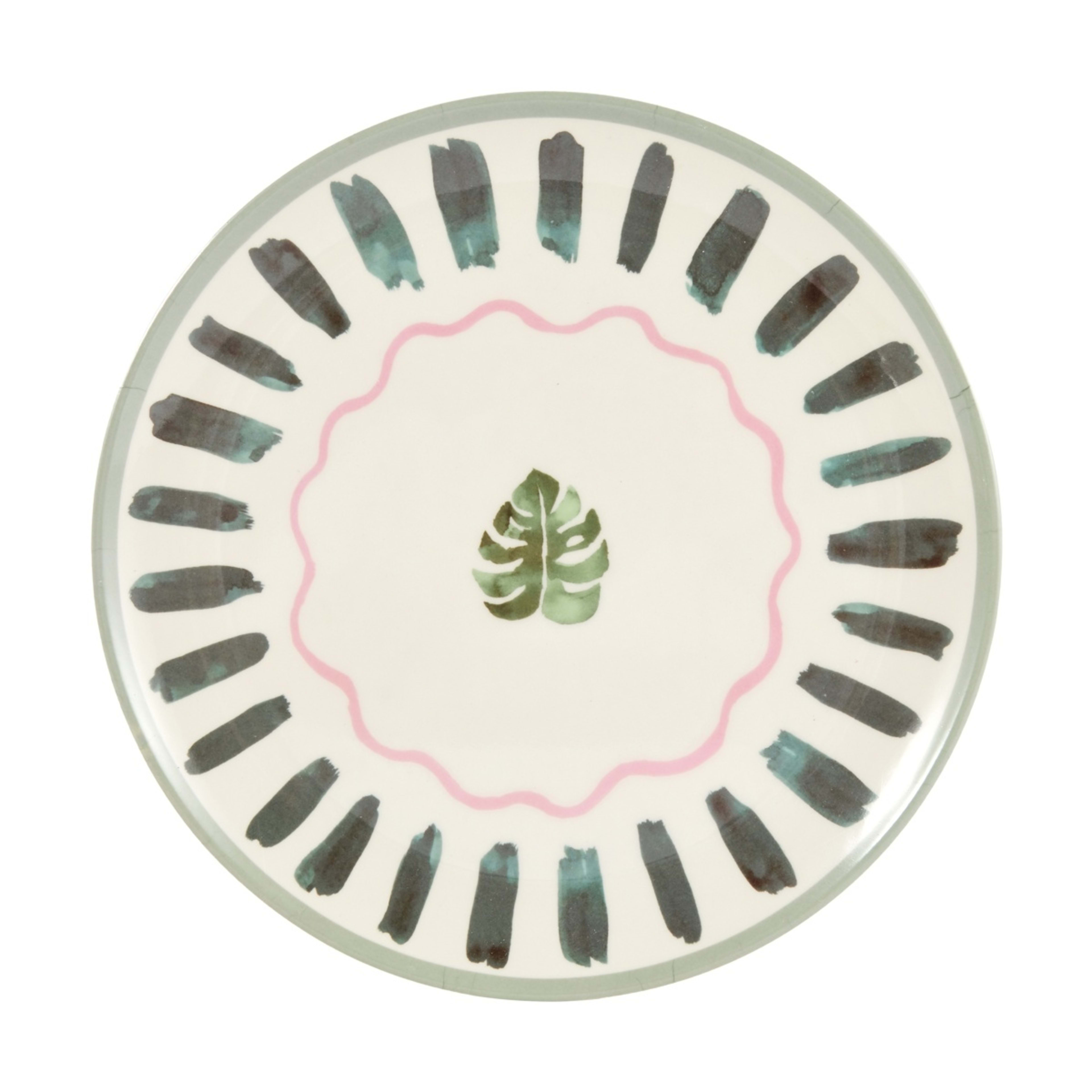6 4 Pack Tropical Dinner Plates, 6 of 8
