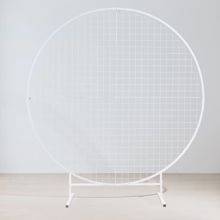 Round Mesh Backdrop Stand Kmart