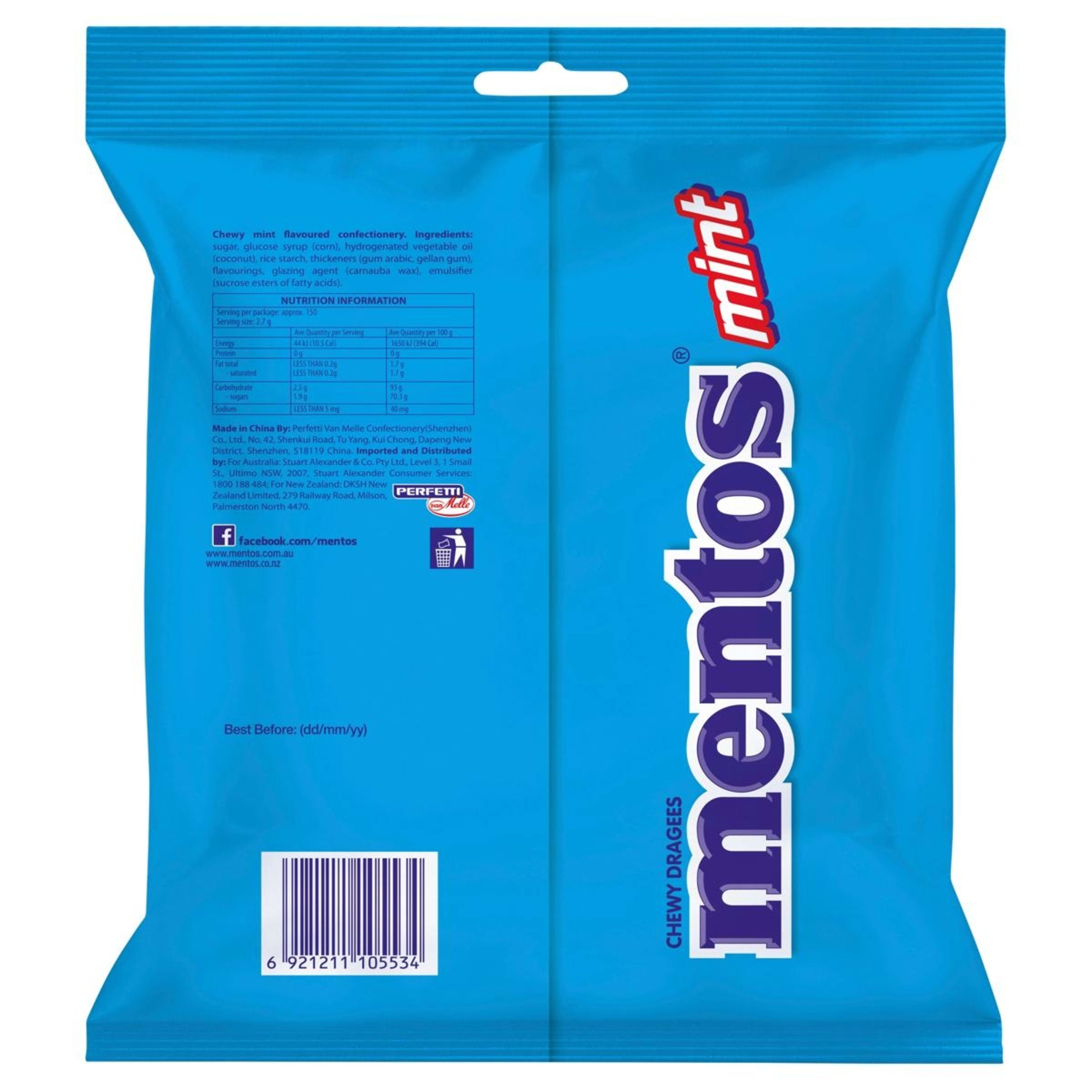 4 Mentos Mint Bag 405g, 4 of 4