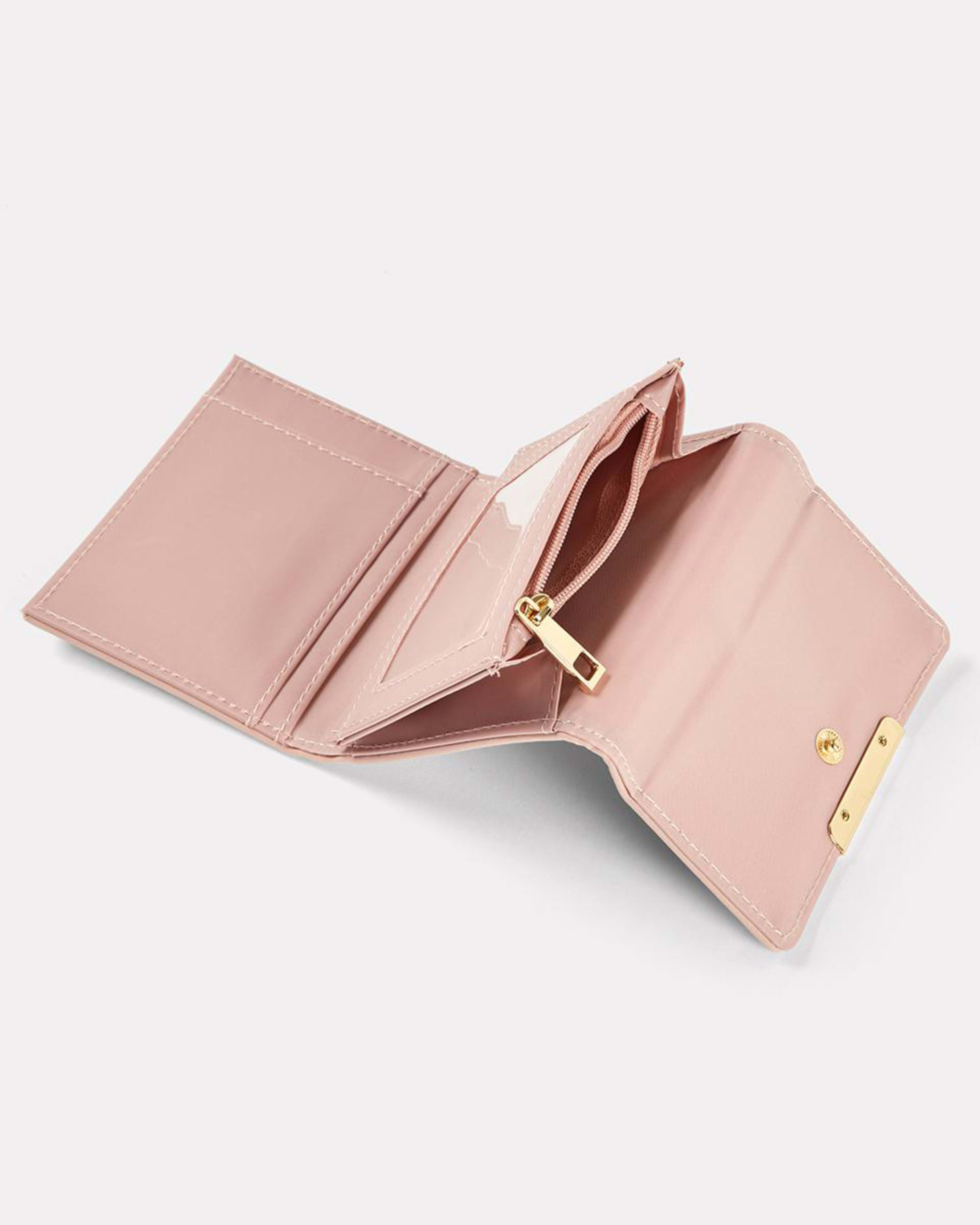 4 Mini Structured Purse Soft Pink, 4 of 5
