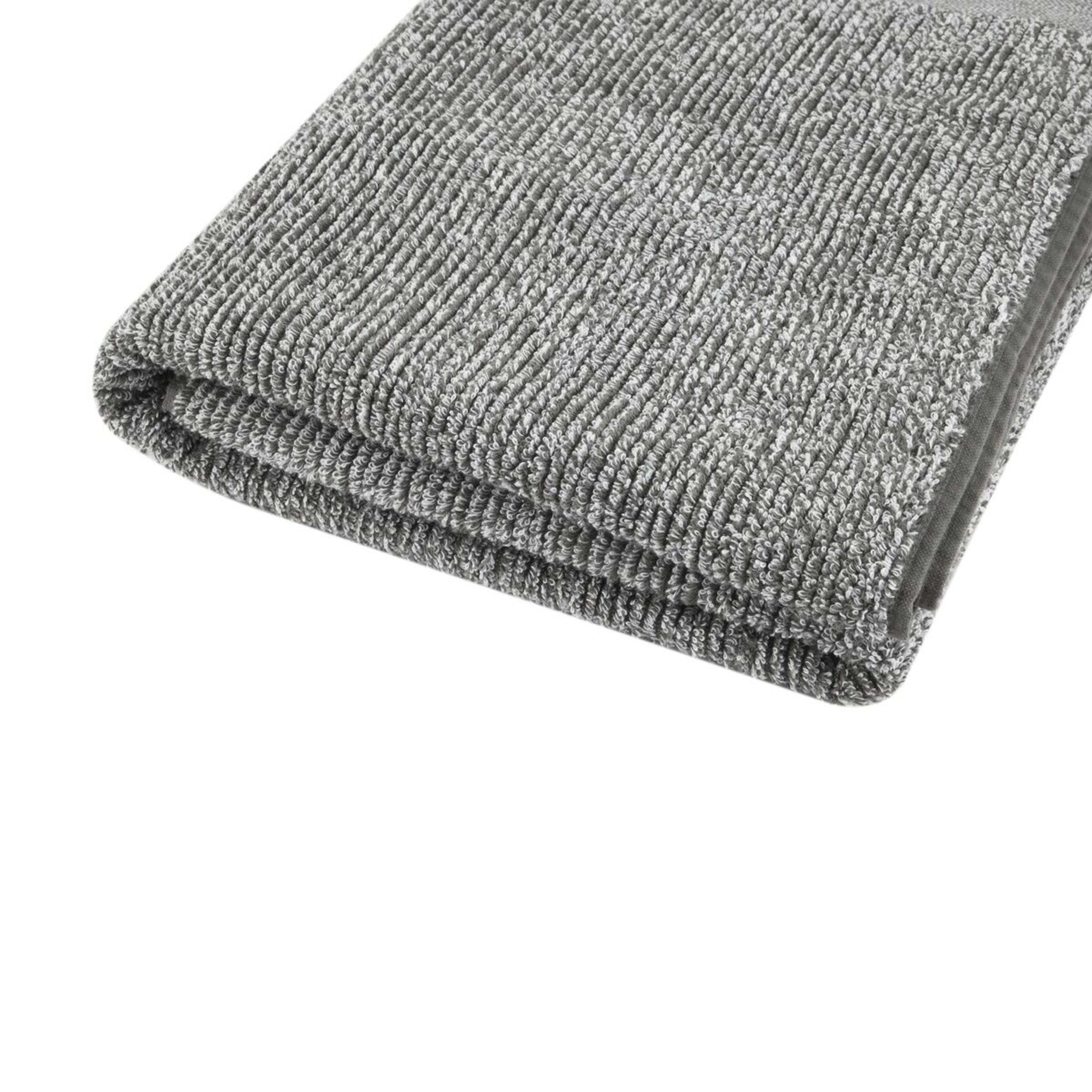 4 Cotton Austin Mega Towel - Grey, 4 of 6