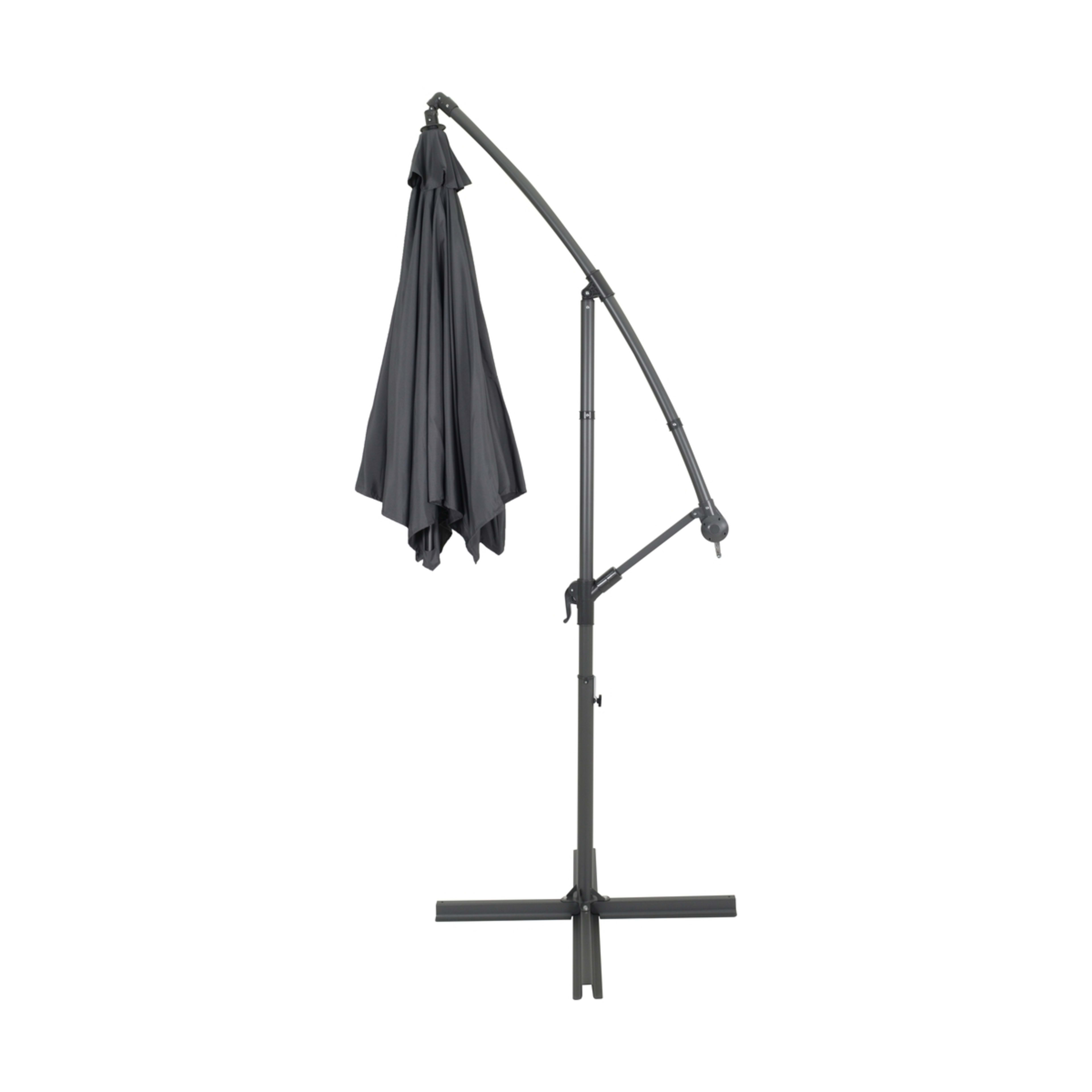 3 Cantilever Umbrella - Grey, 3 of 9