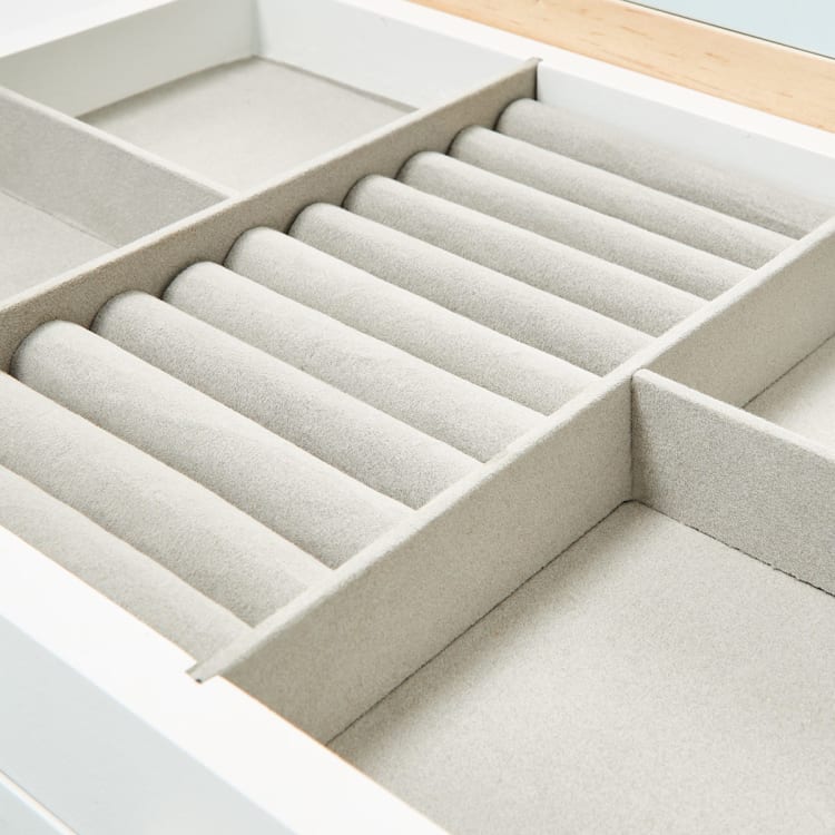 3 Tier Oak Look Jewellery Box Kmart