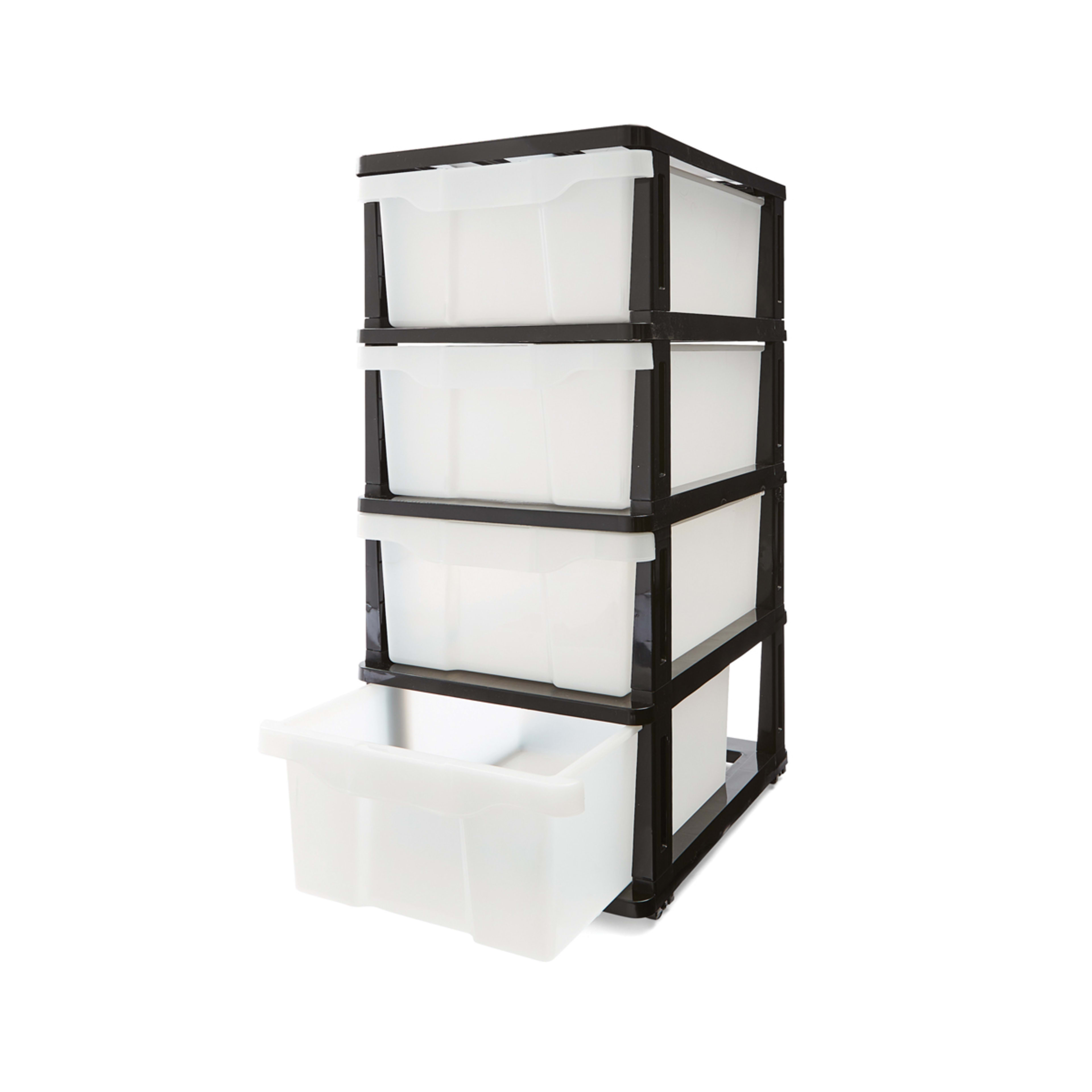 2 4 Drawer Storage Unit on Wheels, 2 of 2