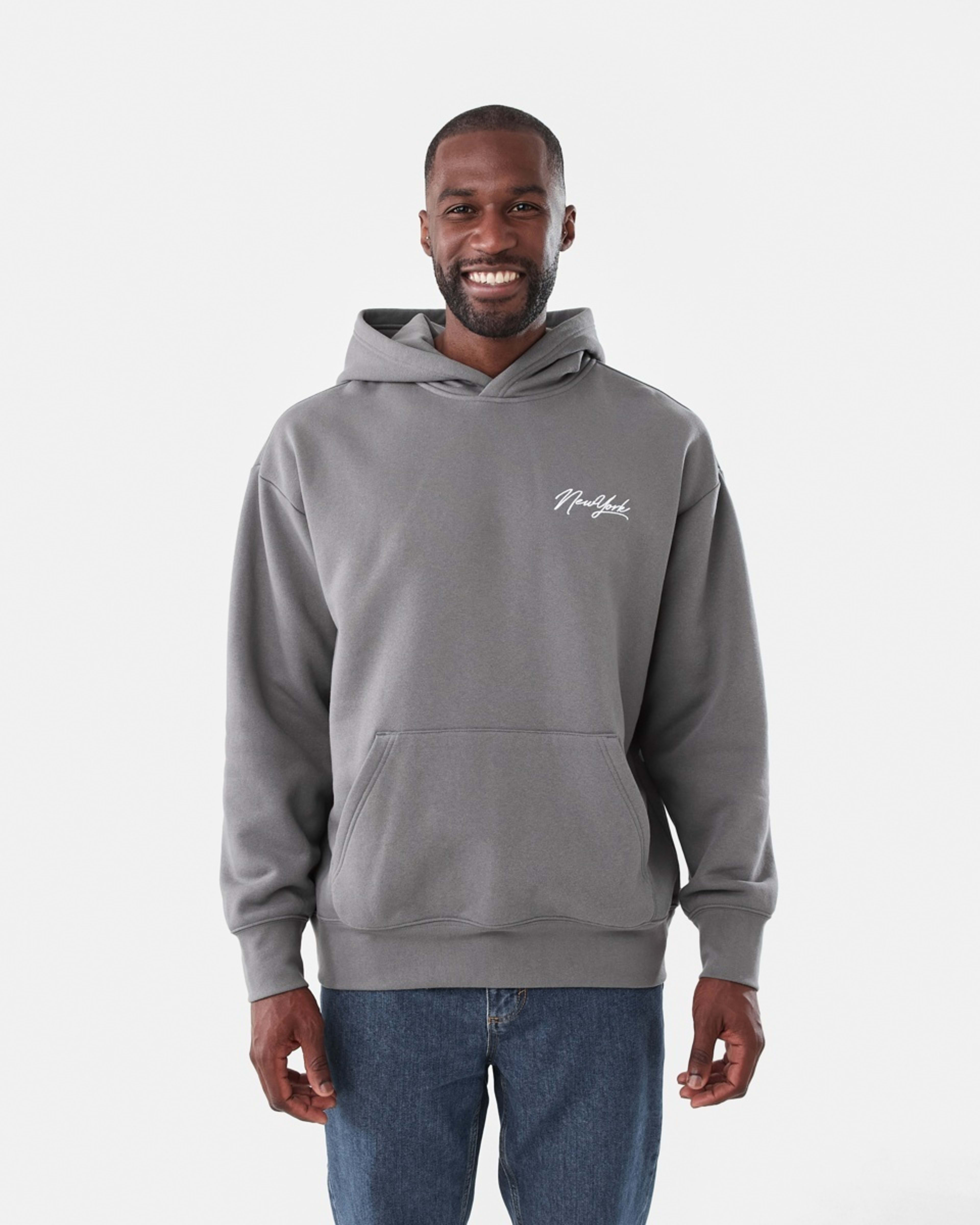 1 Oversized Hoodie Gry Seal, 1 of 8