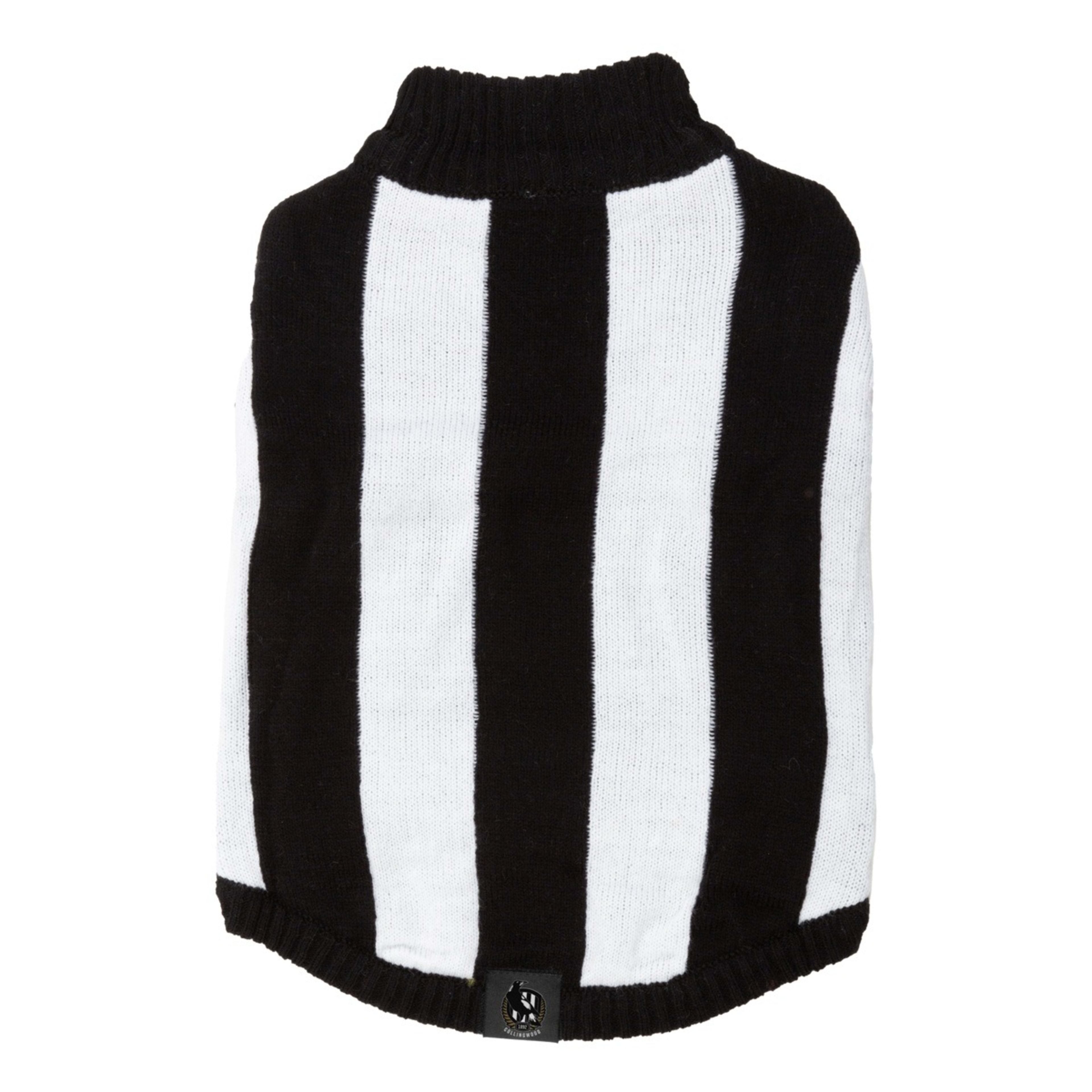 1 AFL Collingwood Magpies Pet Jumper - Large