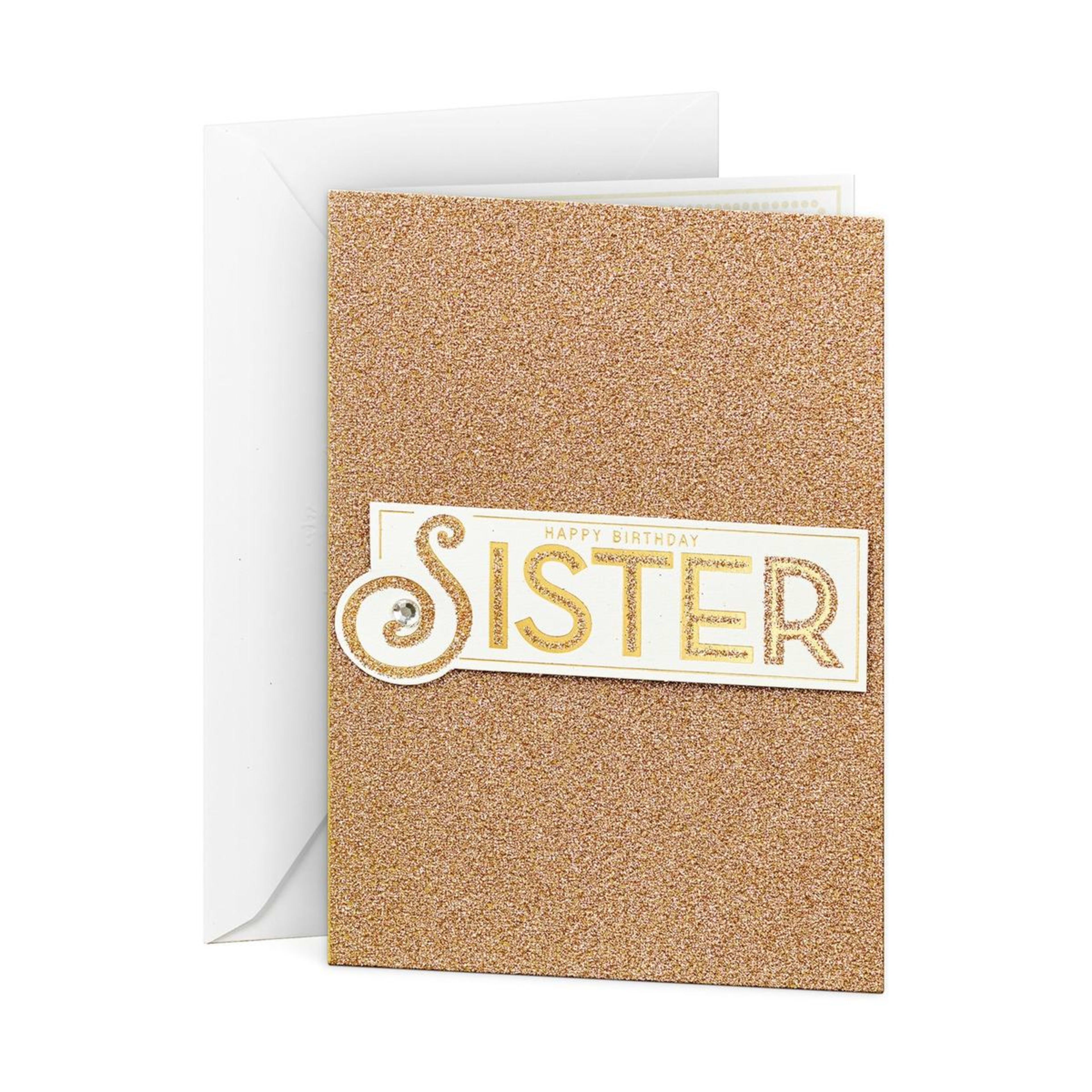 1 Hallmark Birthday Card for Sister