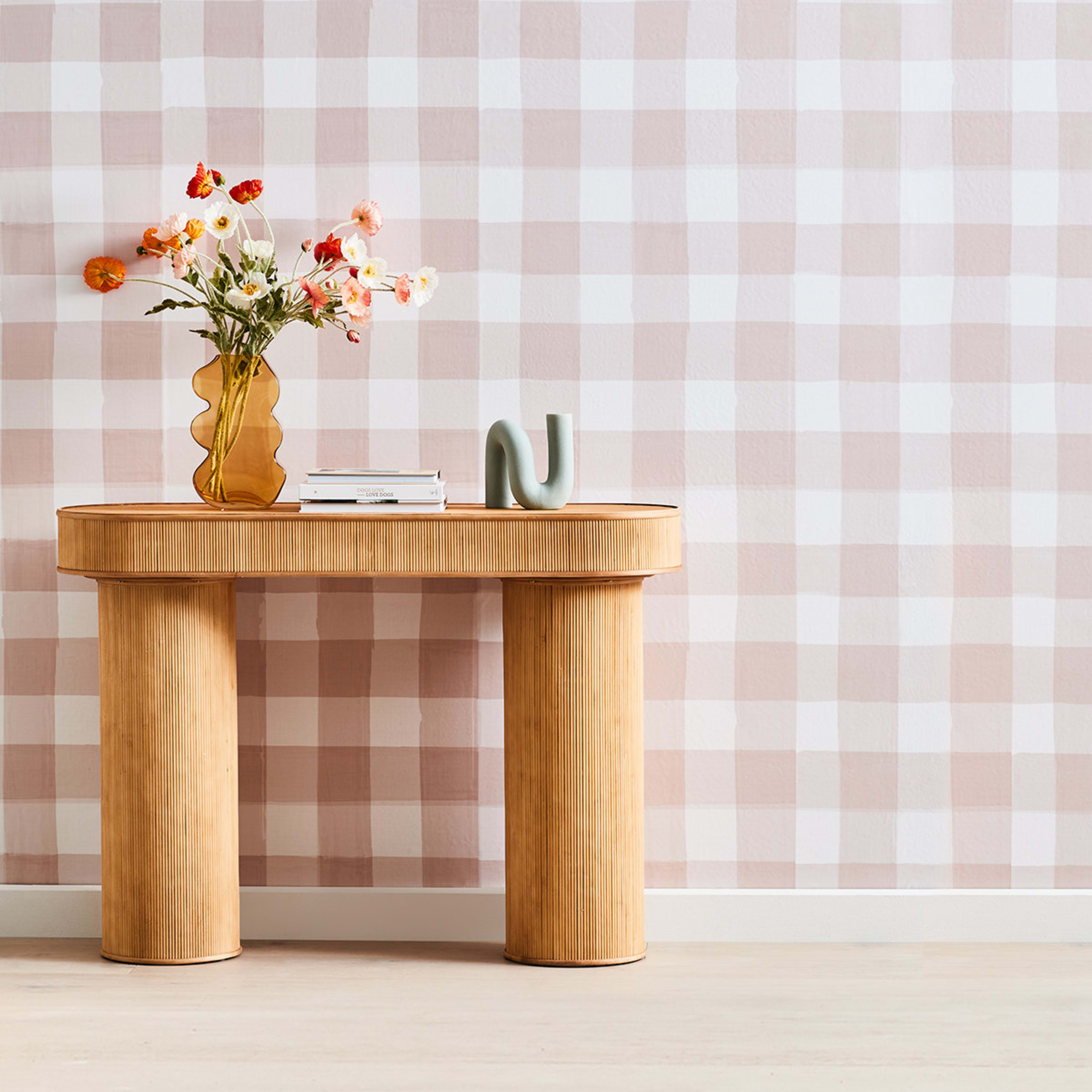 Self Adhesive Removable Wallpaper Gingham Kmart