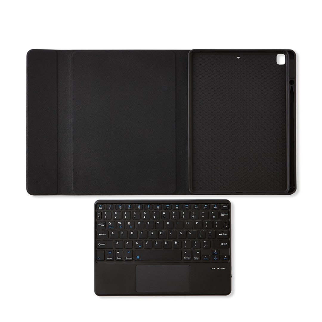 iPad 10.2in. Case with Keyboard Black Kmart
