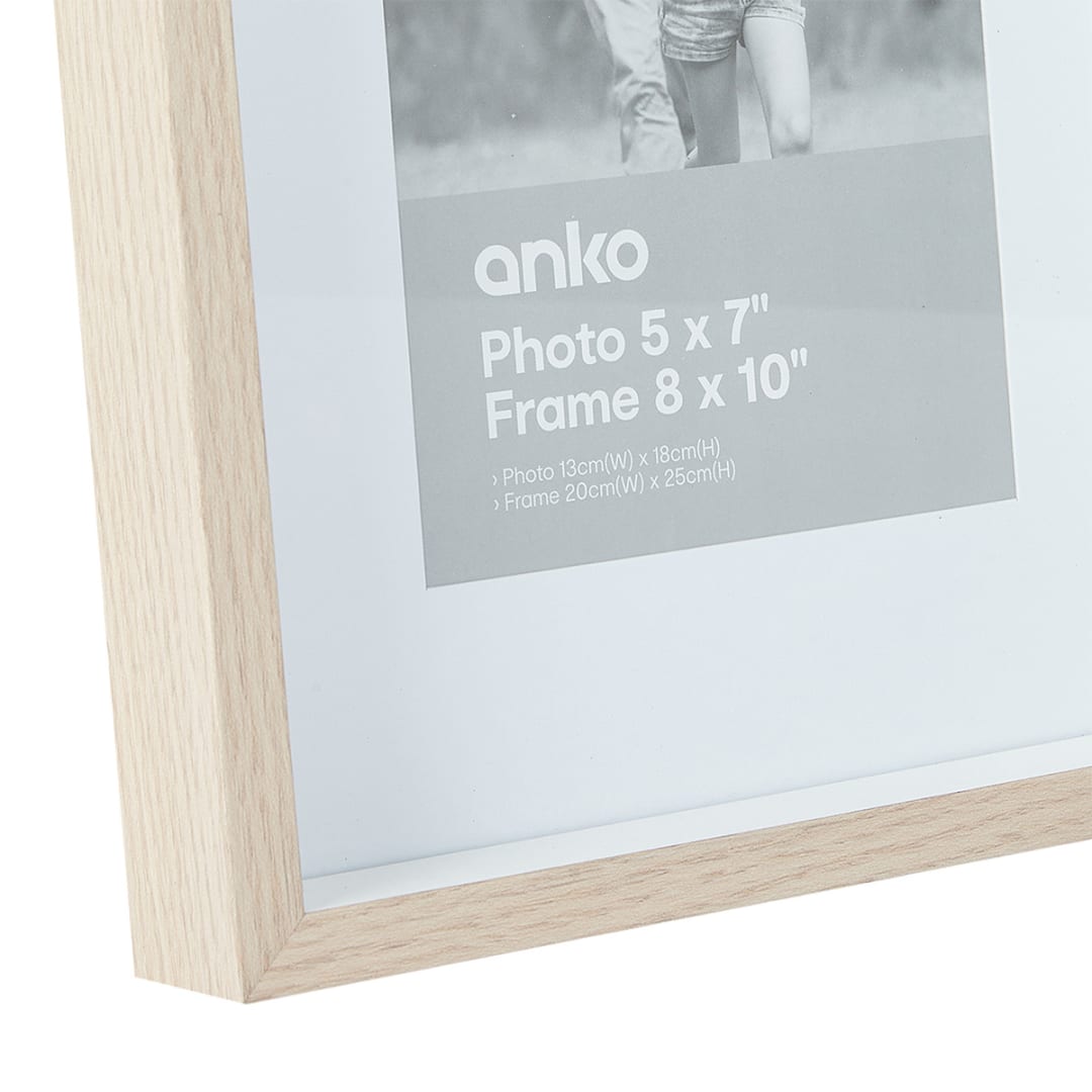 Manhattan Frame 5in. x 7in. Oak Look Kmart NZ