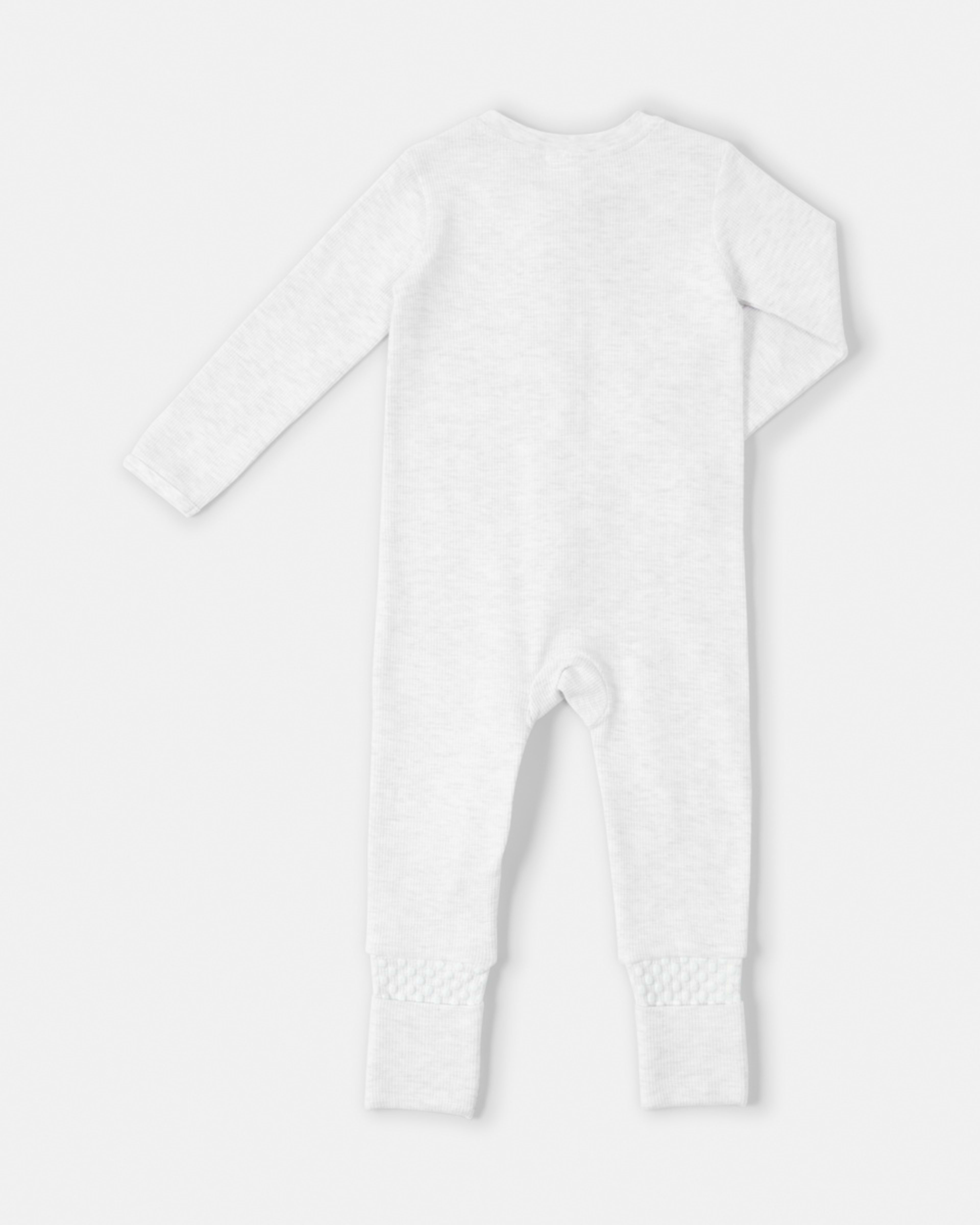 2 Waffle Coverall Wht Marle, 2 of 3
