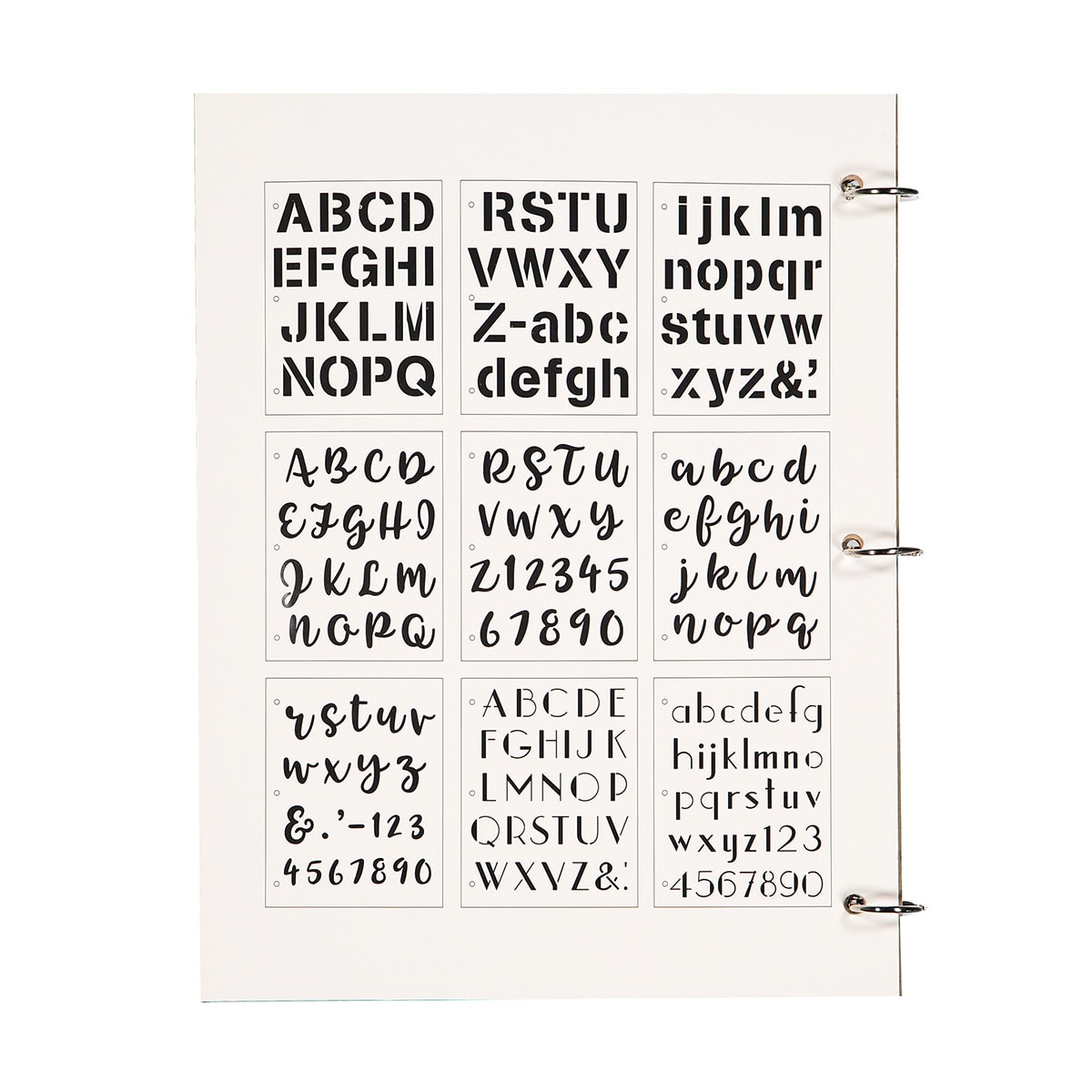 Letter Stencils Kmart