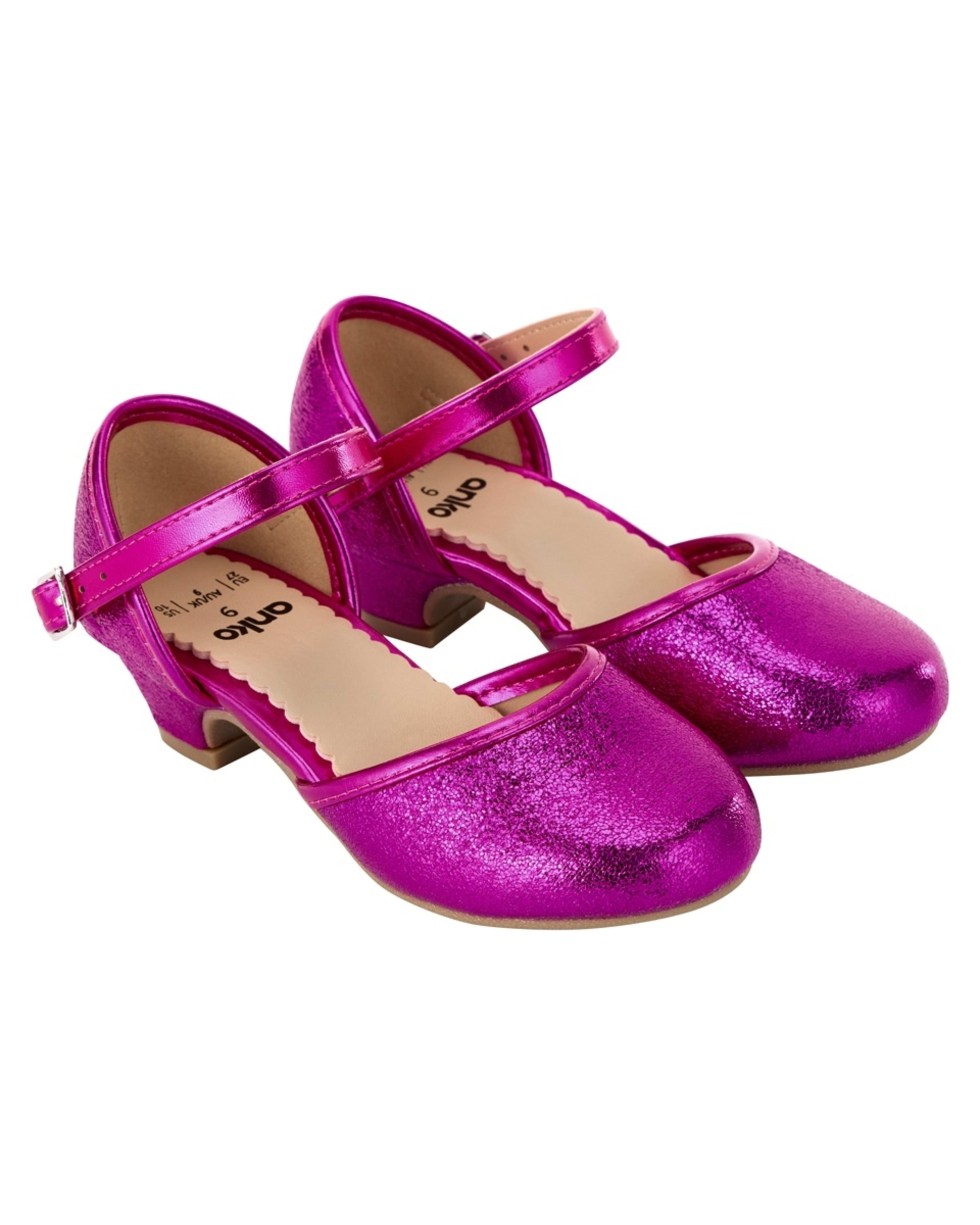 4 Junior Dance Heels Pink, 4 of 5