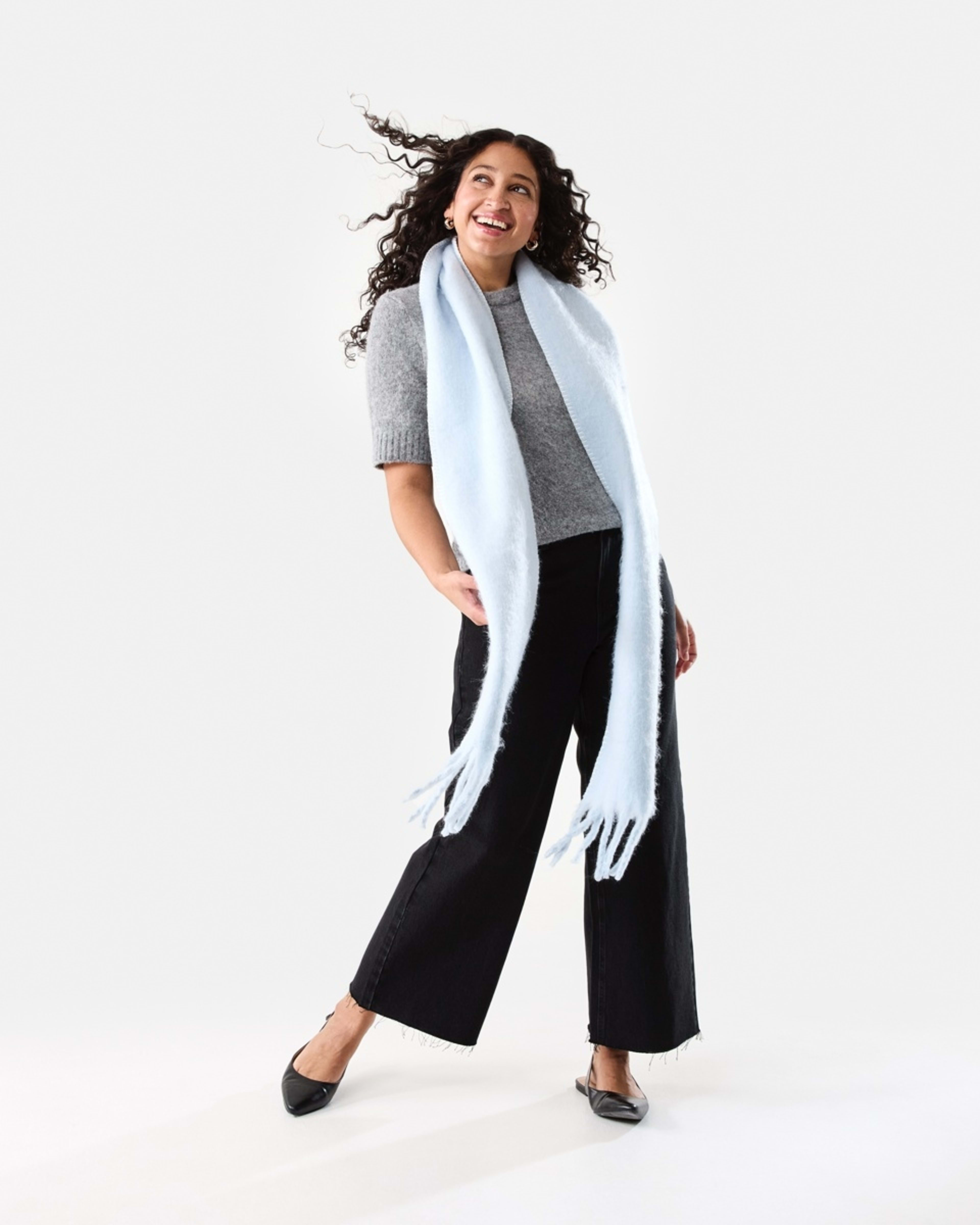 4 Blanket Stitch Scarf Skyway, 4 of 6