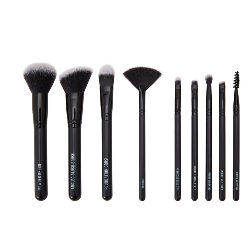 OXX Cosmetics Ultimate Makeup Brush Set Black Kmart