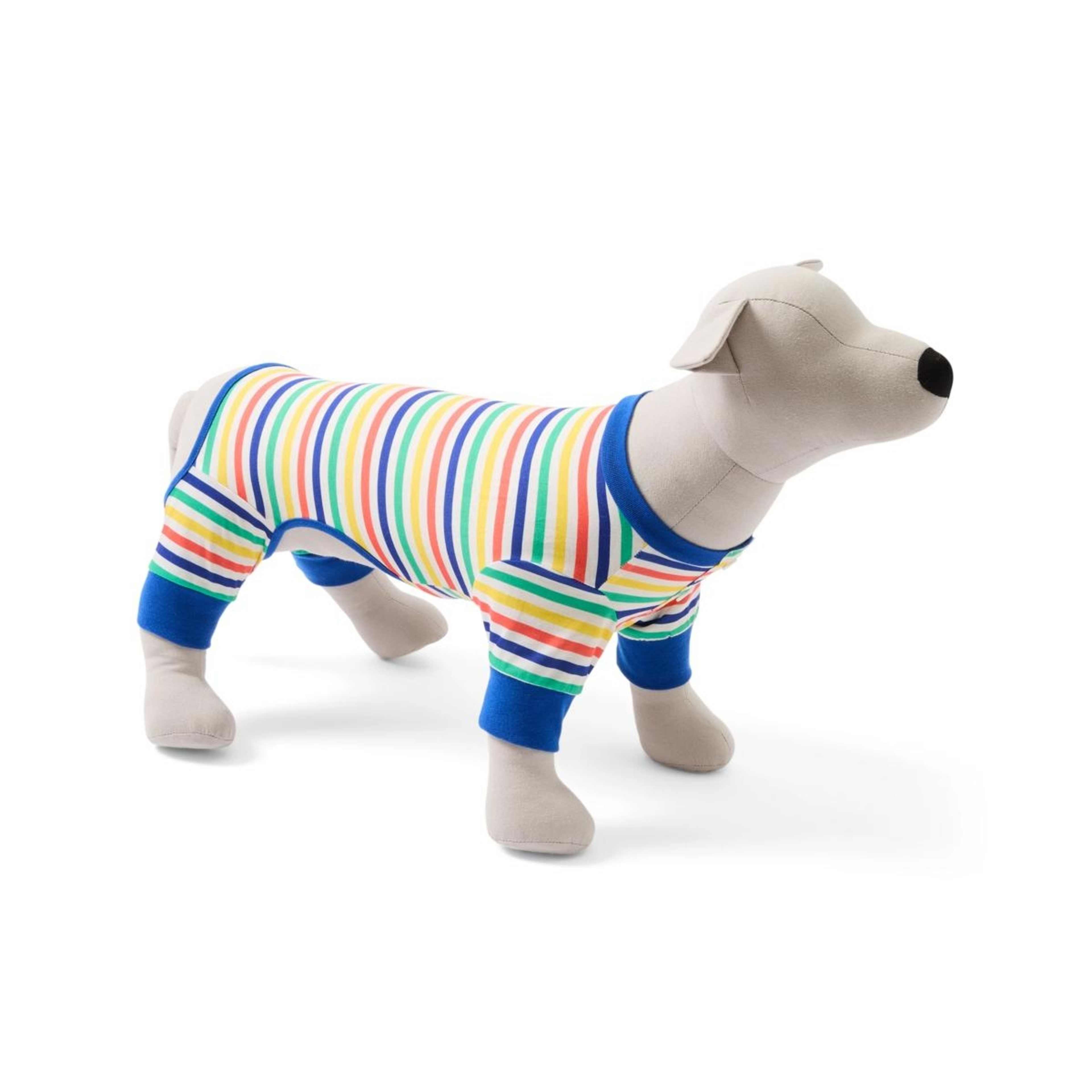 1 Pet Stripe Pyjamas - Extra Large, Blue