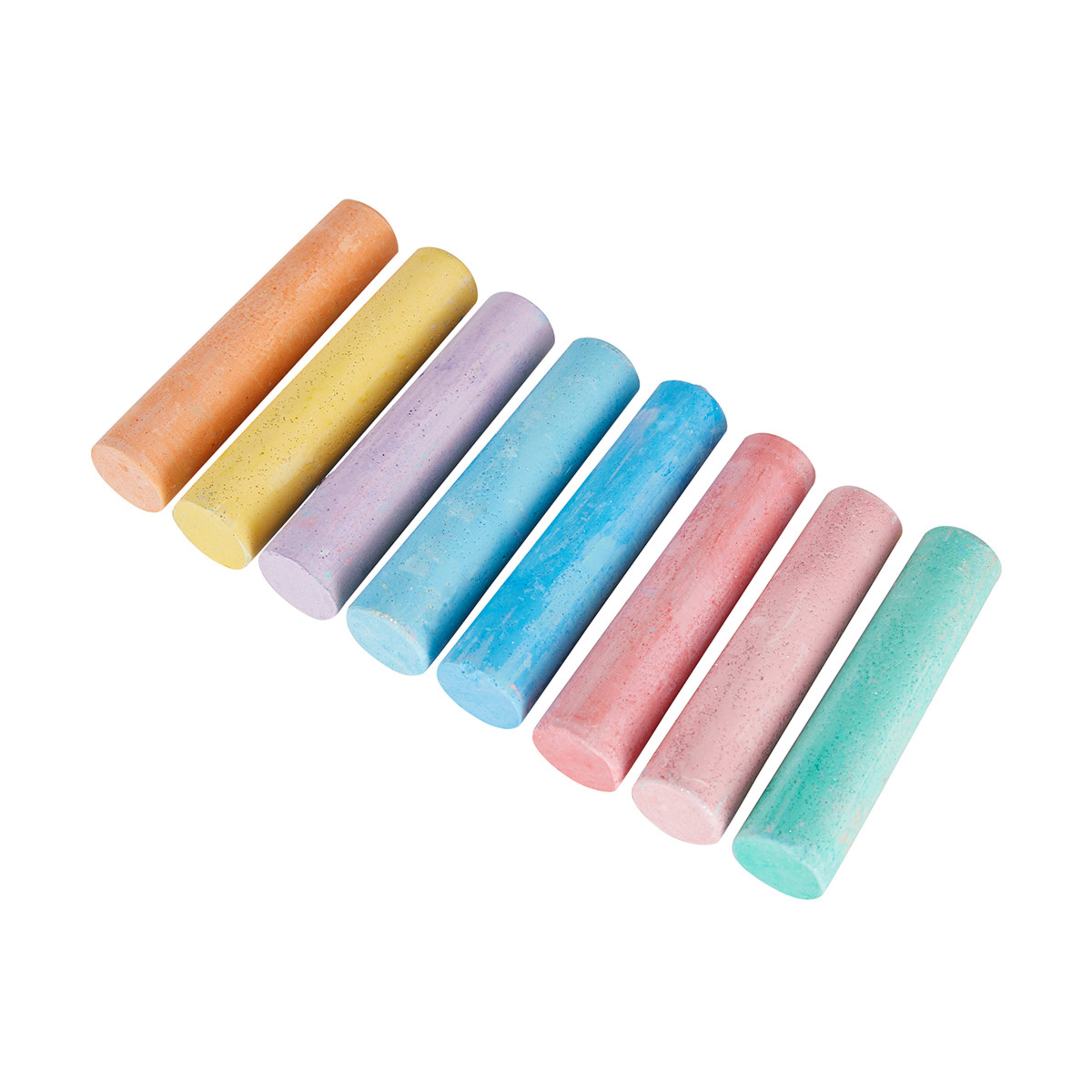 8 Piece Scentos Scented Sparkle Chalk Sticks Kmart