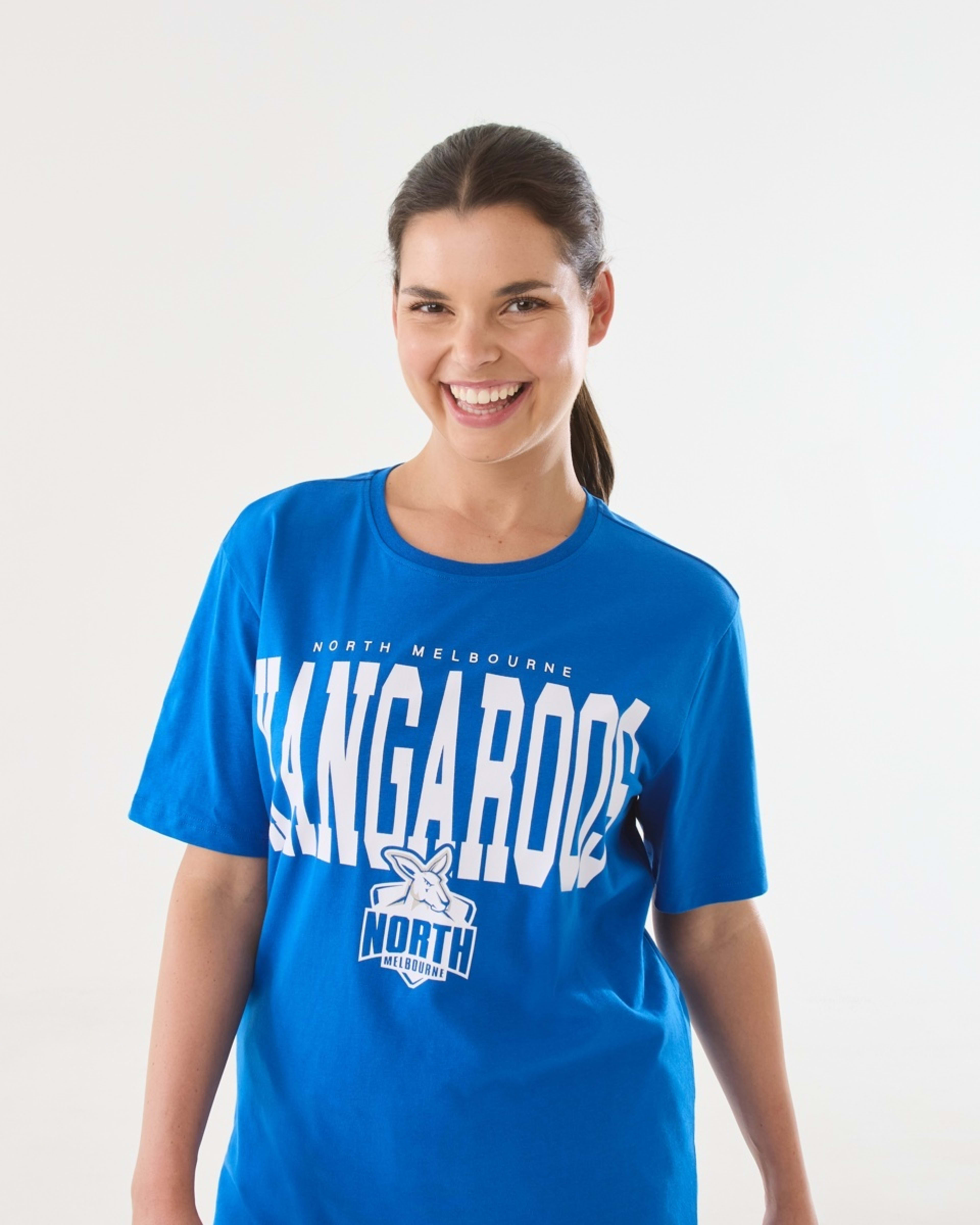 4 Official AFL Adult T-shirt Kangaroos, 4 of 6