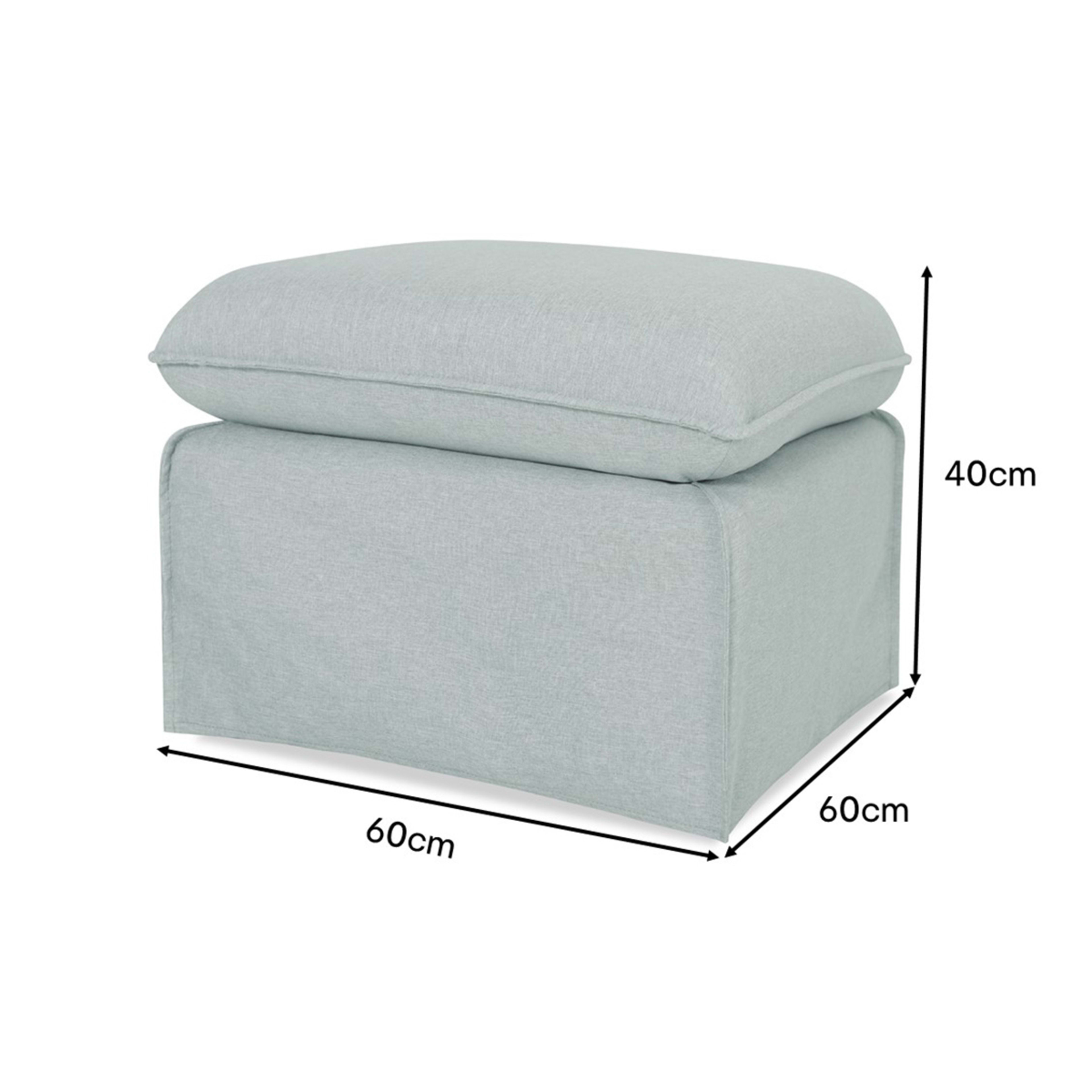10 Winston Ottoman - Green, 10 of 10