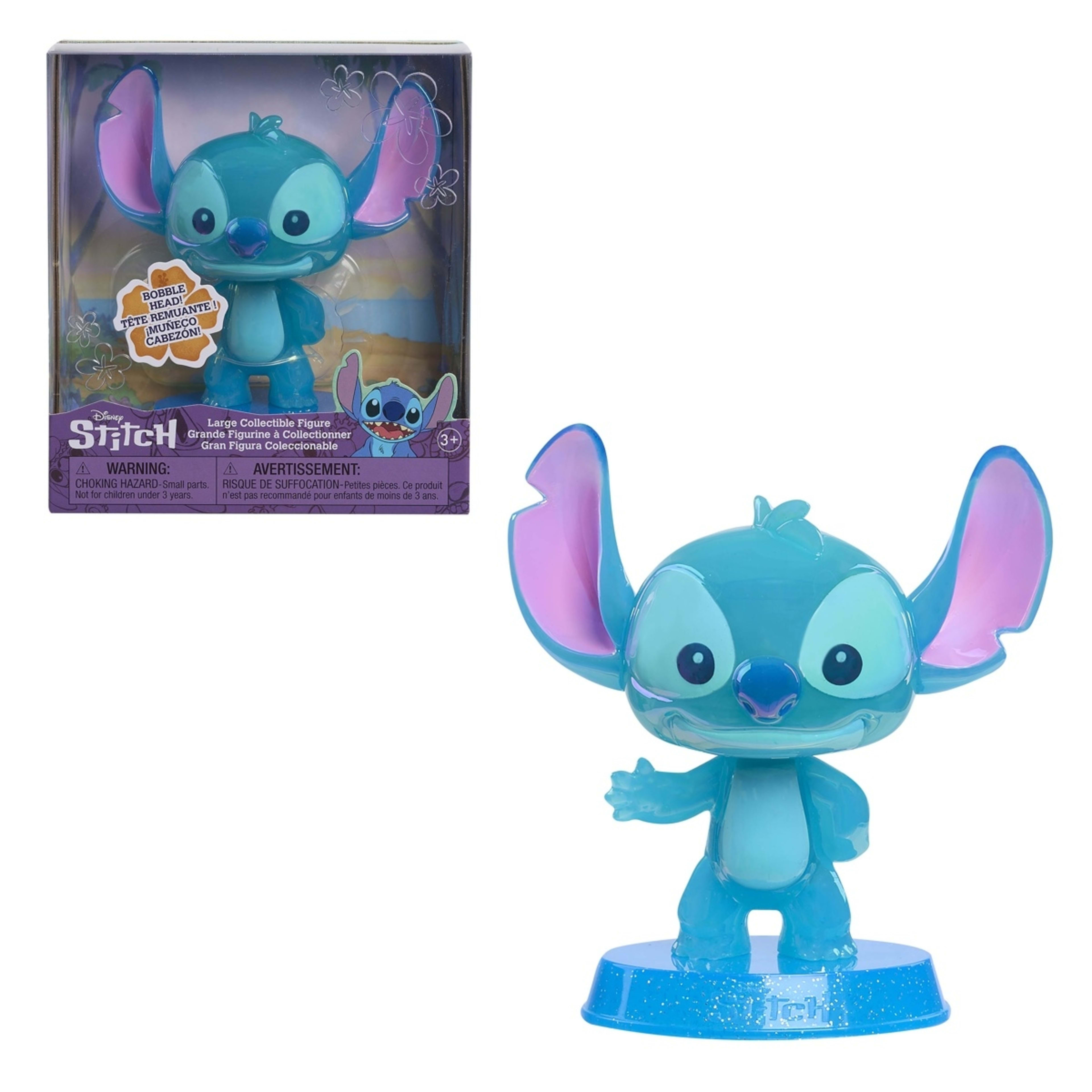 2 12cm Disney Lilo & Stitch Bobble Head Large Collectible Figure, 2 of 6
