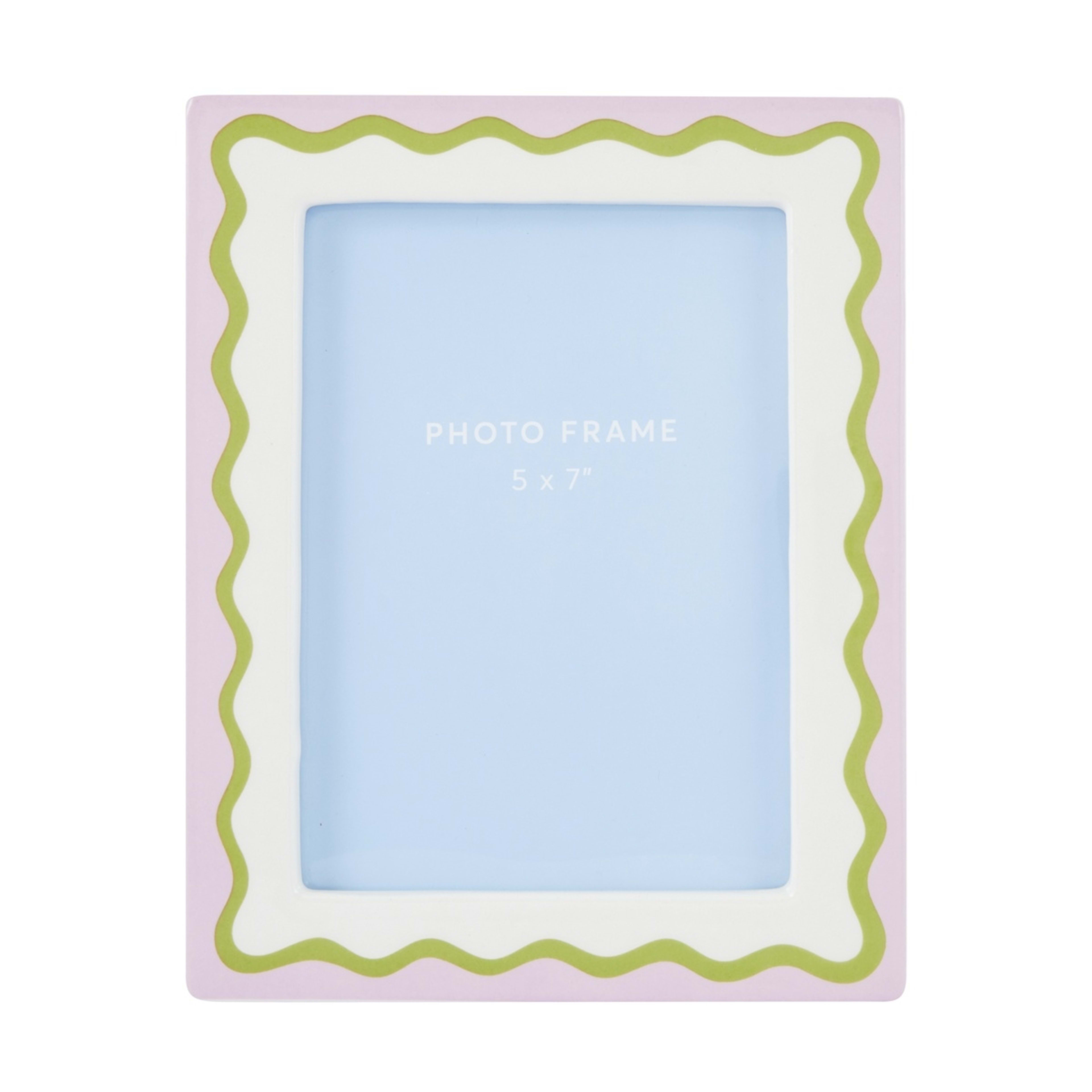 1 Ceramic Frame 5in. x 7in. - Lilac