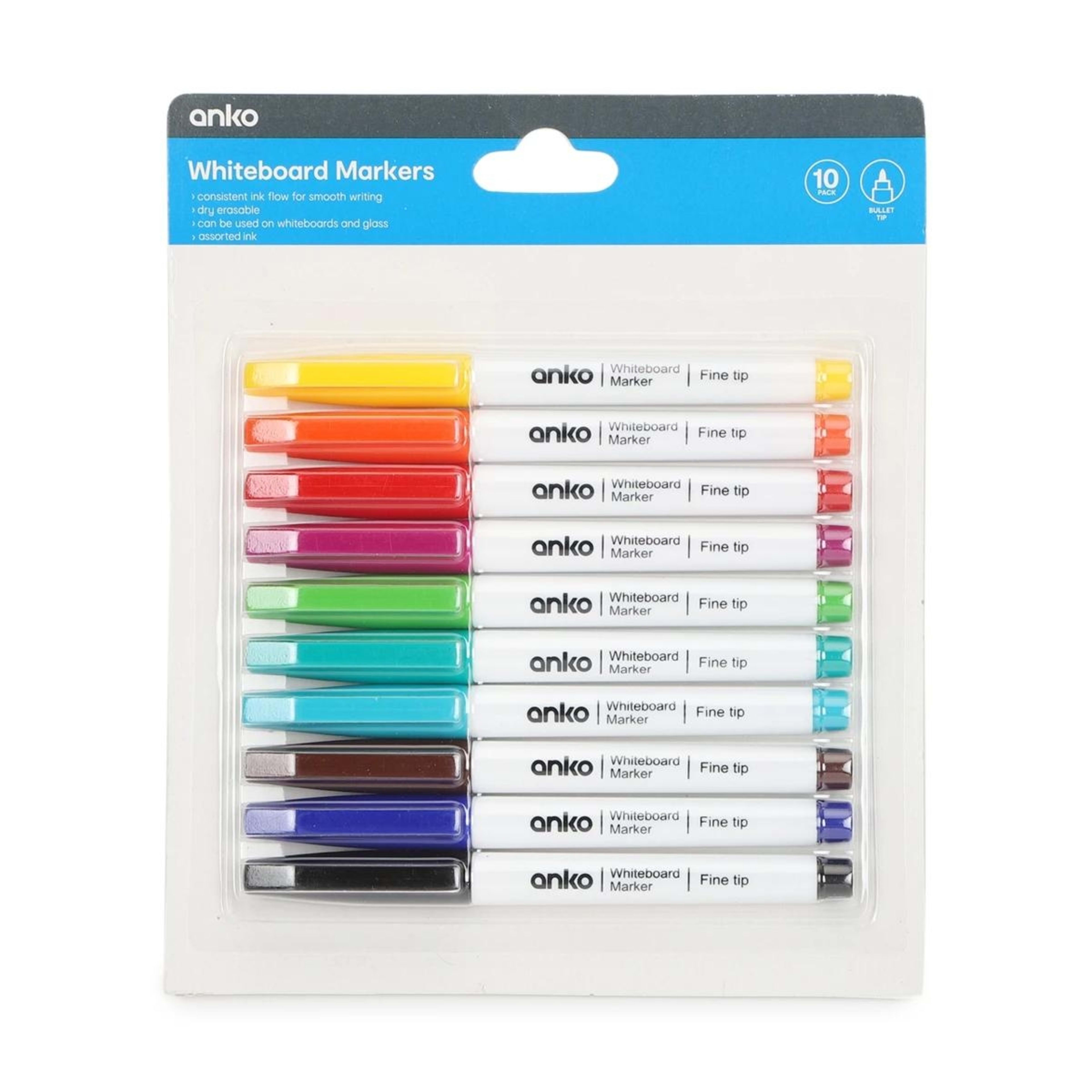 1 10 Pack Whiteboard Markers