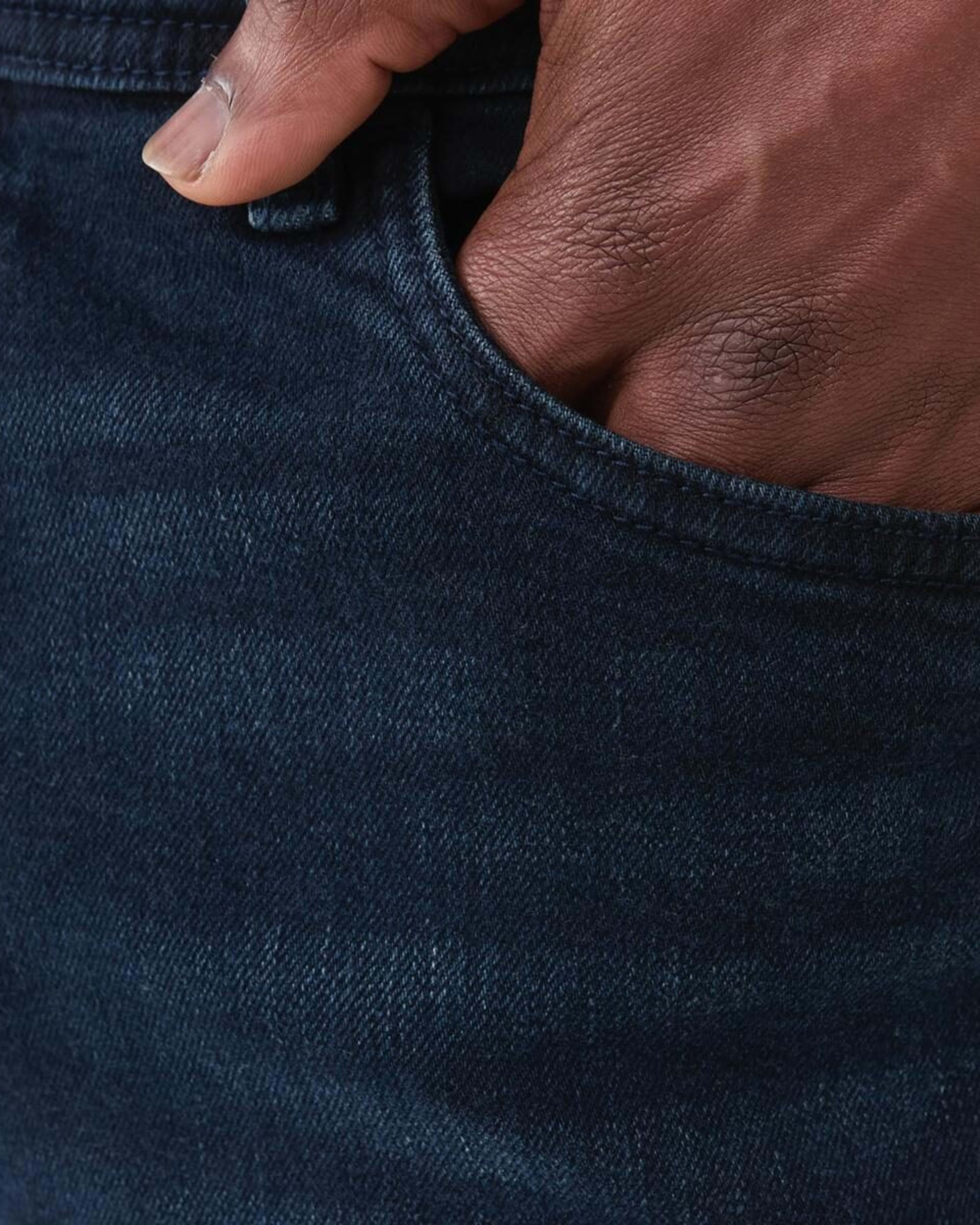 5 Slim Fit Stretch Jeans Blu Blk, 5 of 5