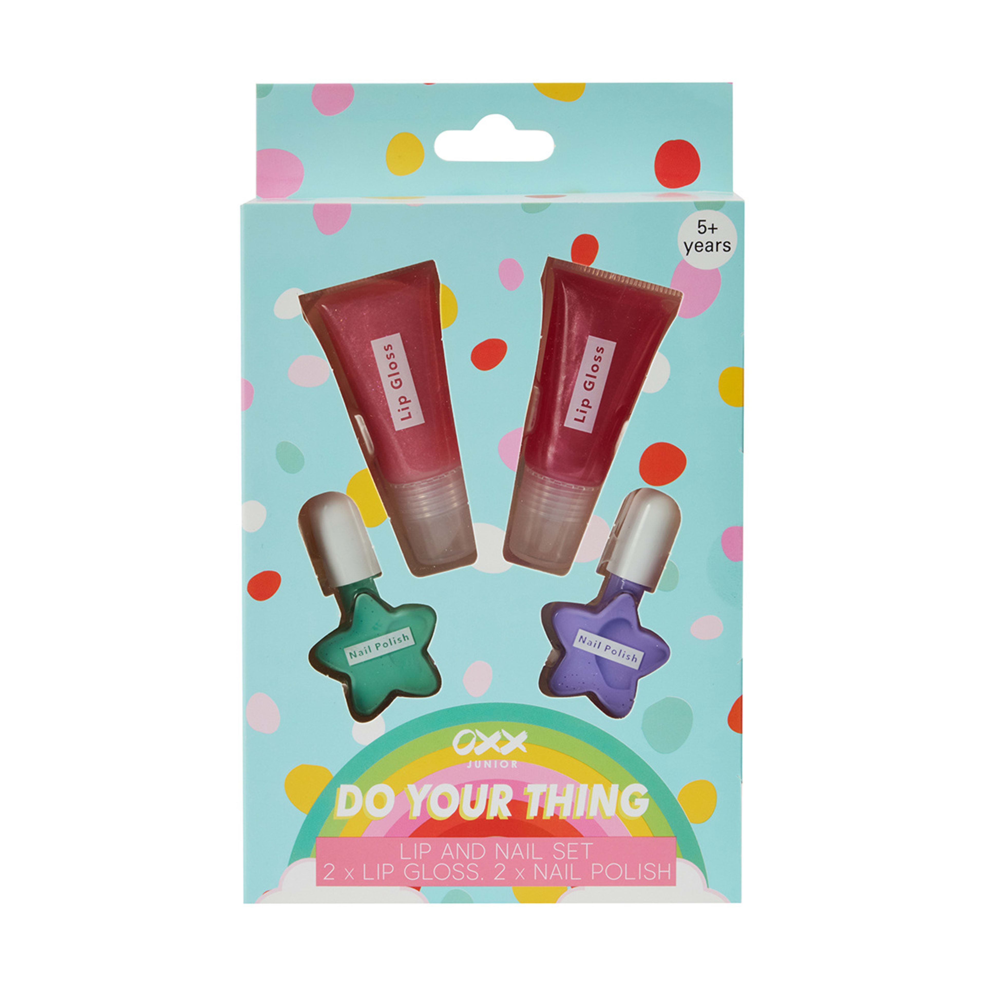 1 OXX Junior 4 Piece Lip and Nail Set - Do Your Thing, 1 of 7